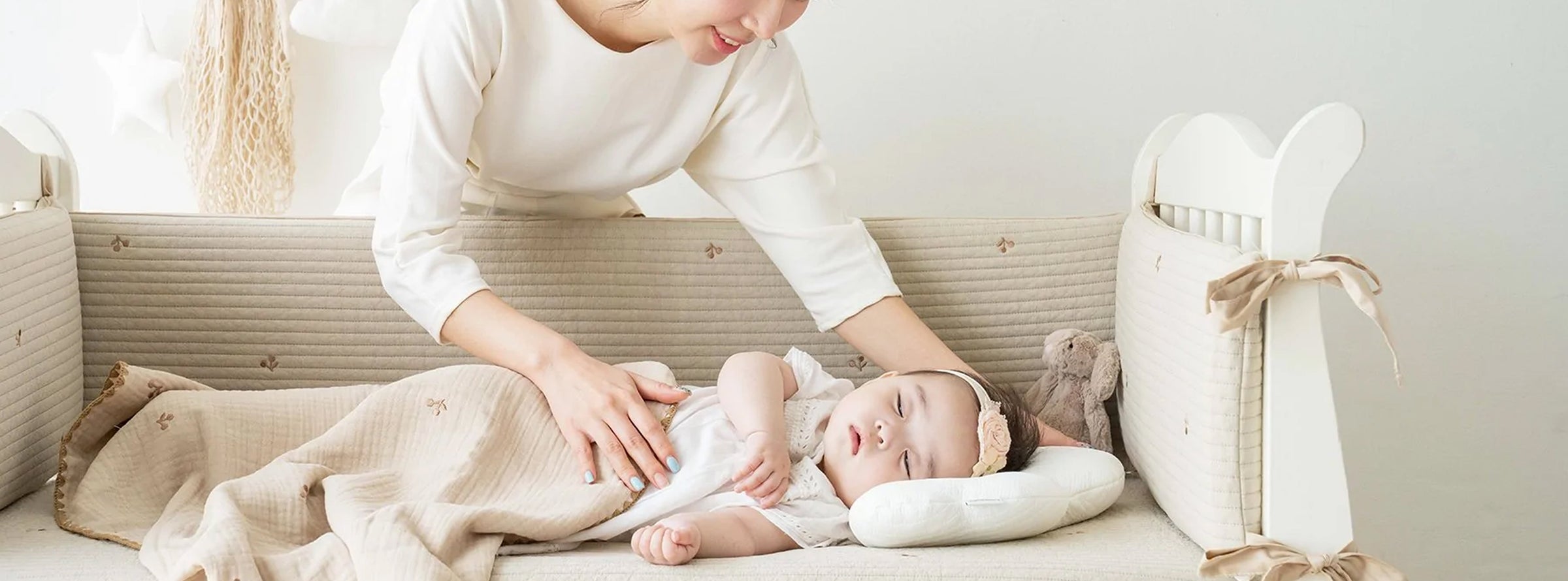 baby cot bumper protector