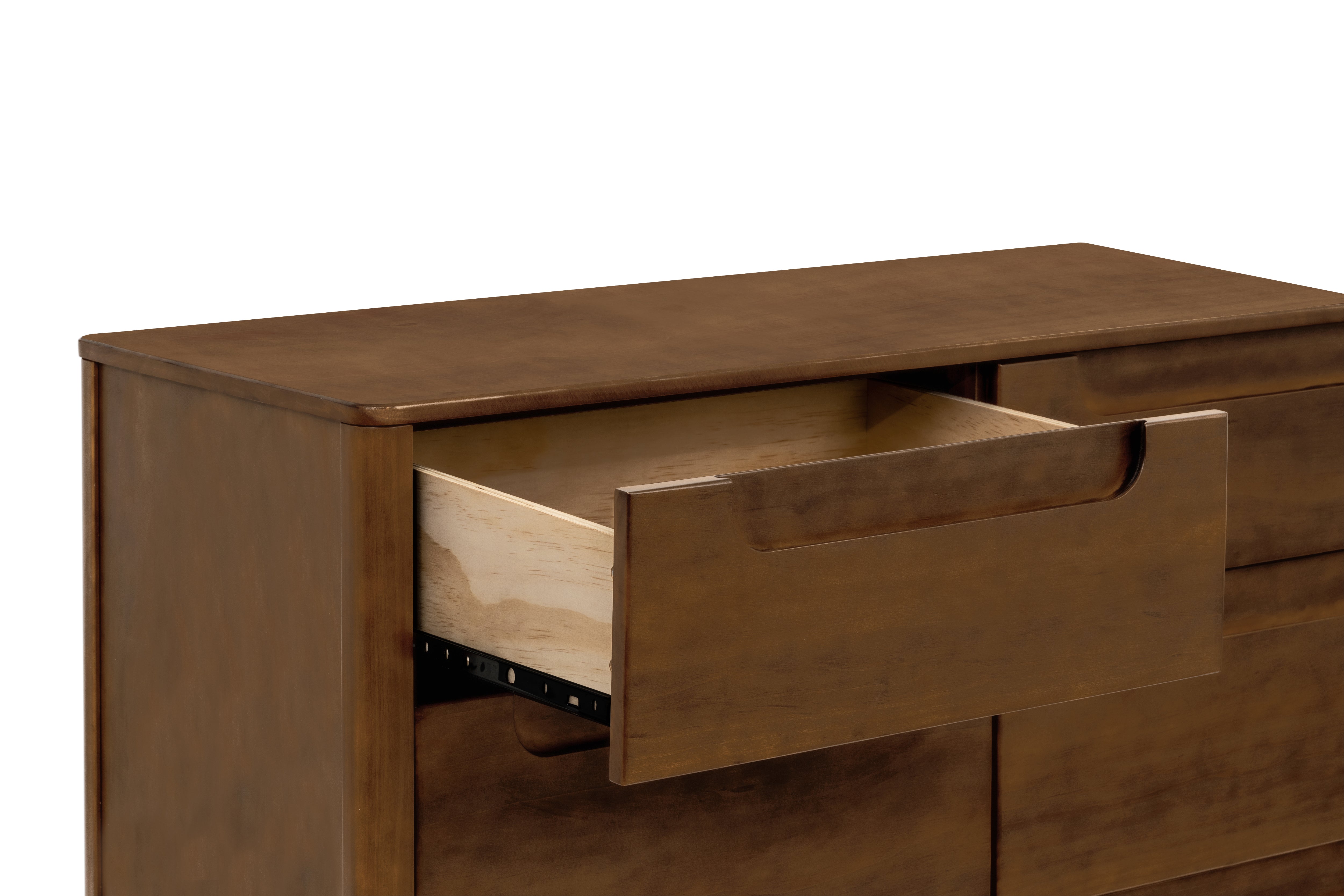Babyletto Yuzu 6-Drawer Dresser Walnut#color_walnut