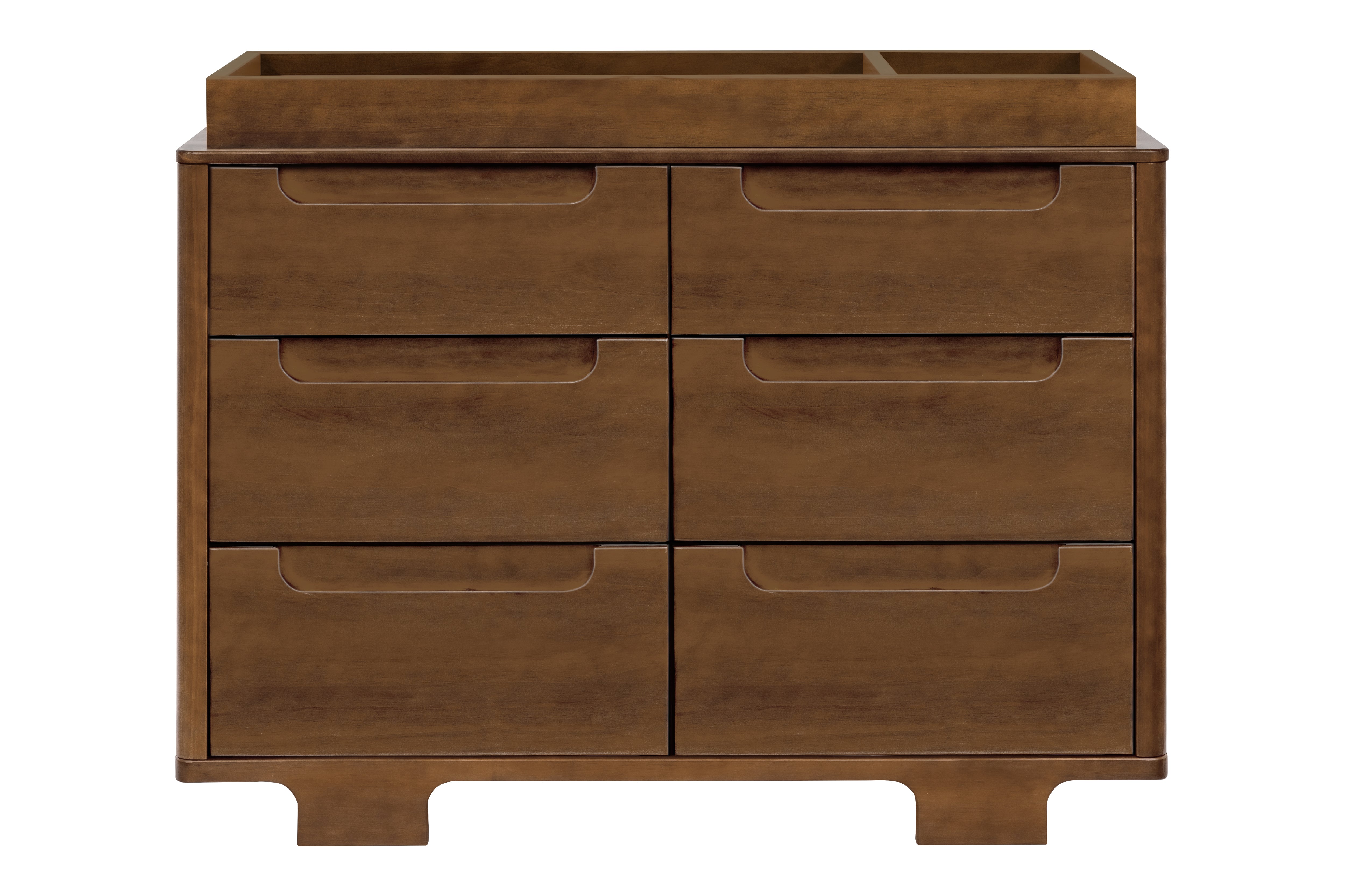 Babyletto Yuzu 6-Drawer Dresser Walnut#color_walnut