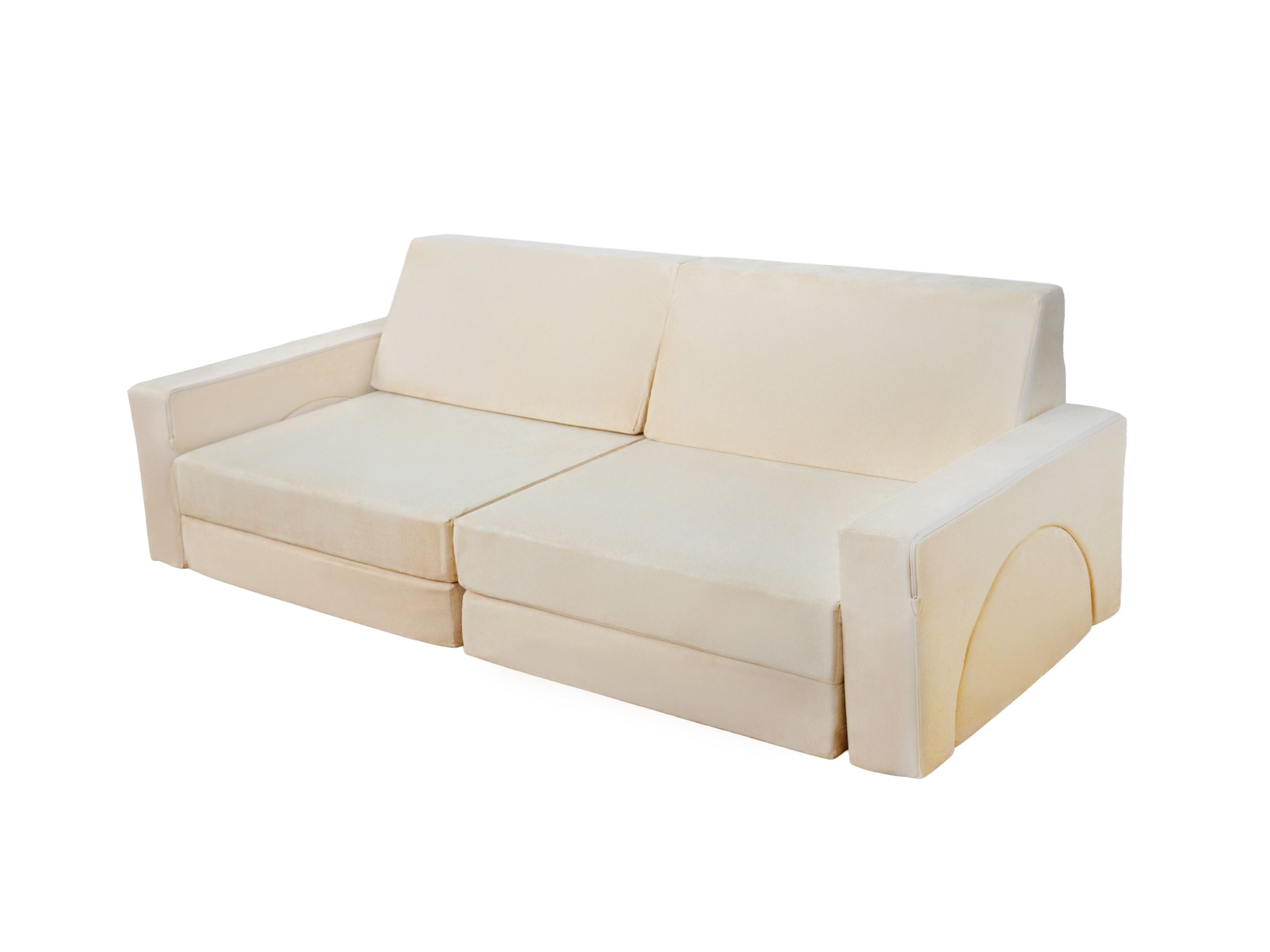 Lollibly Wonderstack Play Sofa in Biscuit