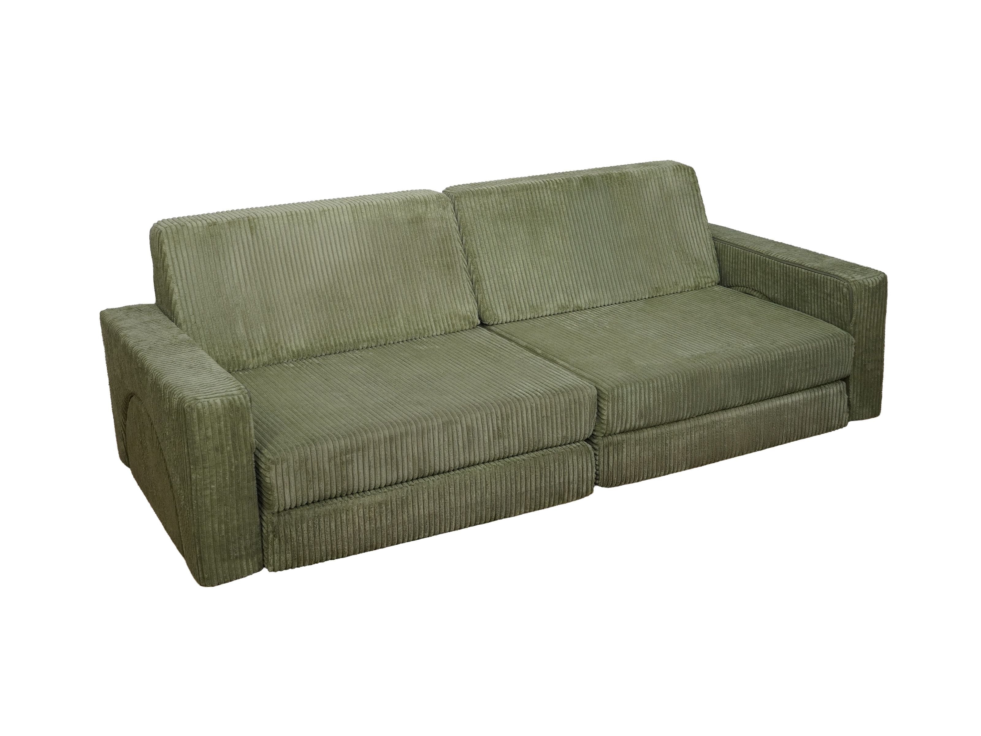 Lollibly Wonderstack Play Sofa in Fern