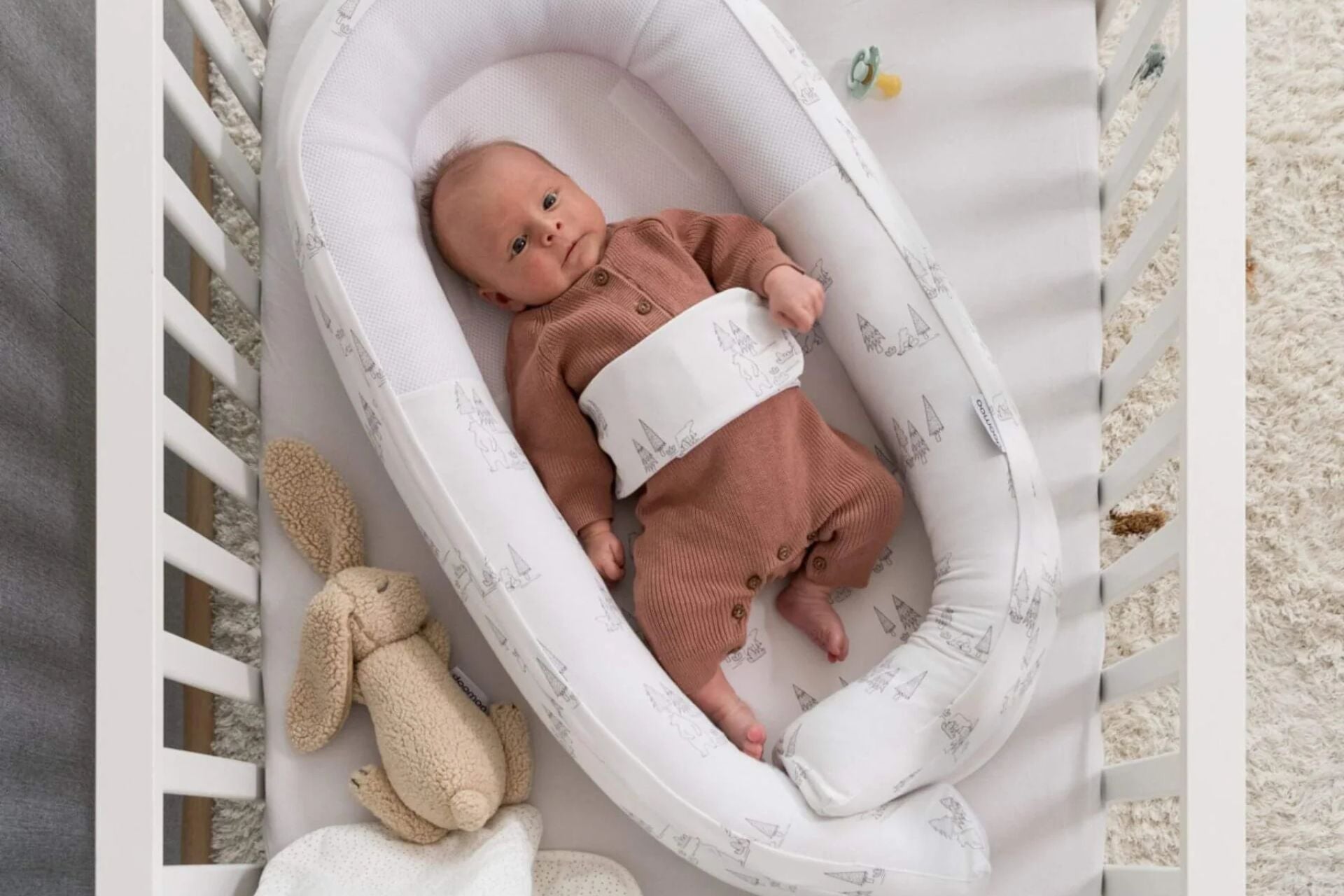 Doomoo Cocoon: Organic Cotton Babynest