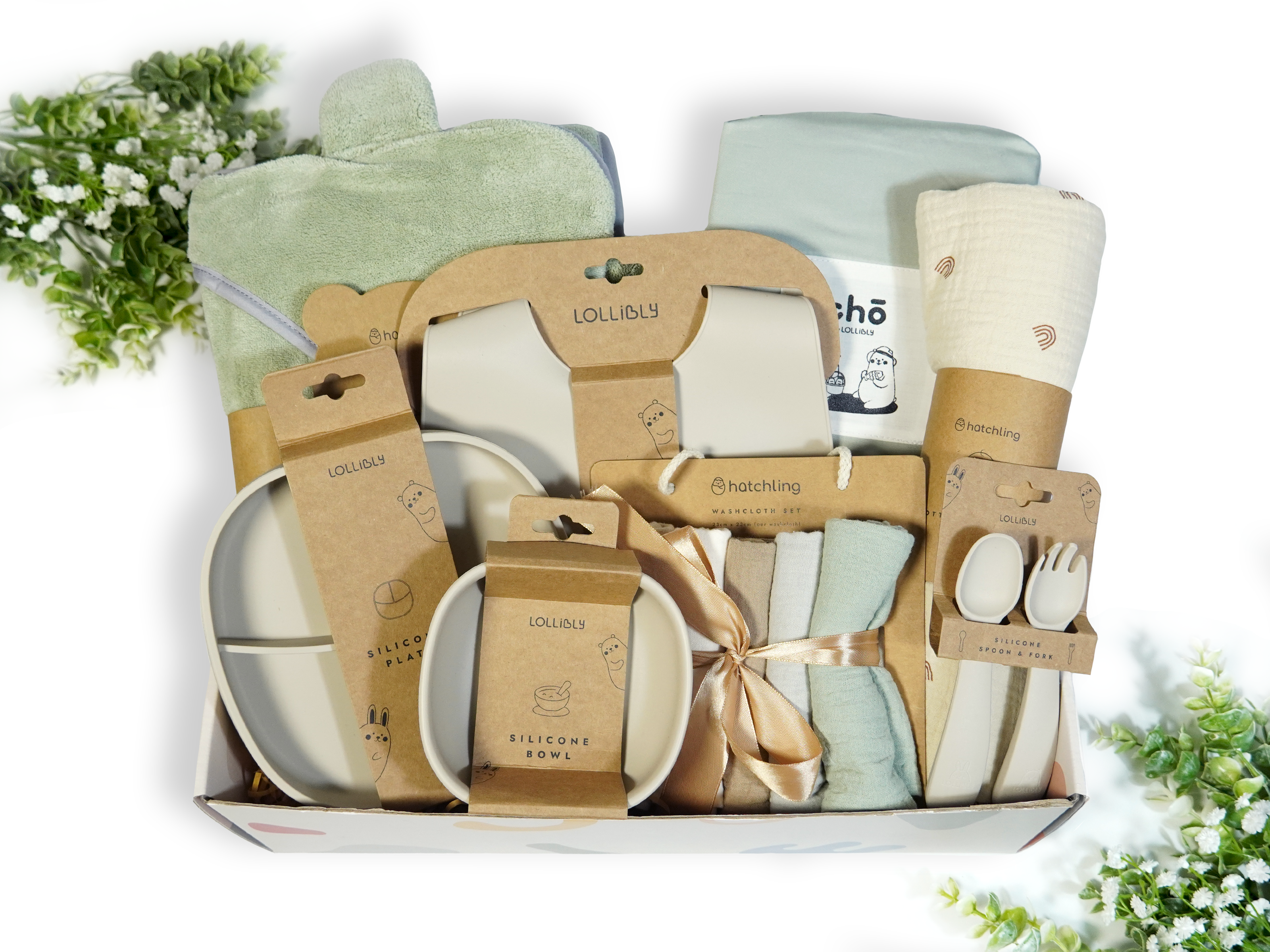 gift set for baby with care essentials