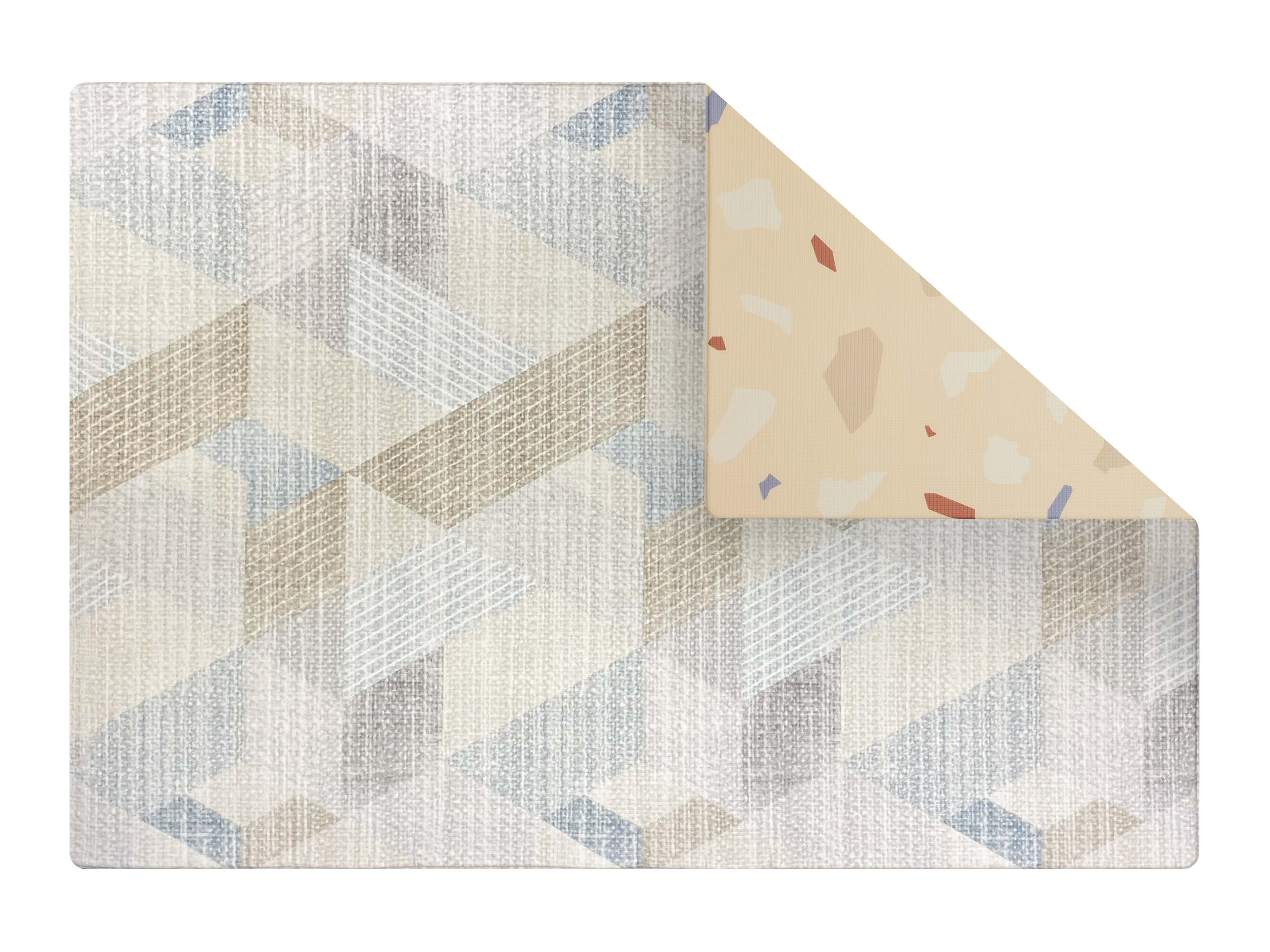 Lollibly Snow Dune Terrazzo Playmat Big One