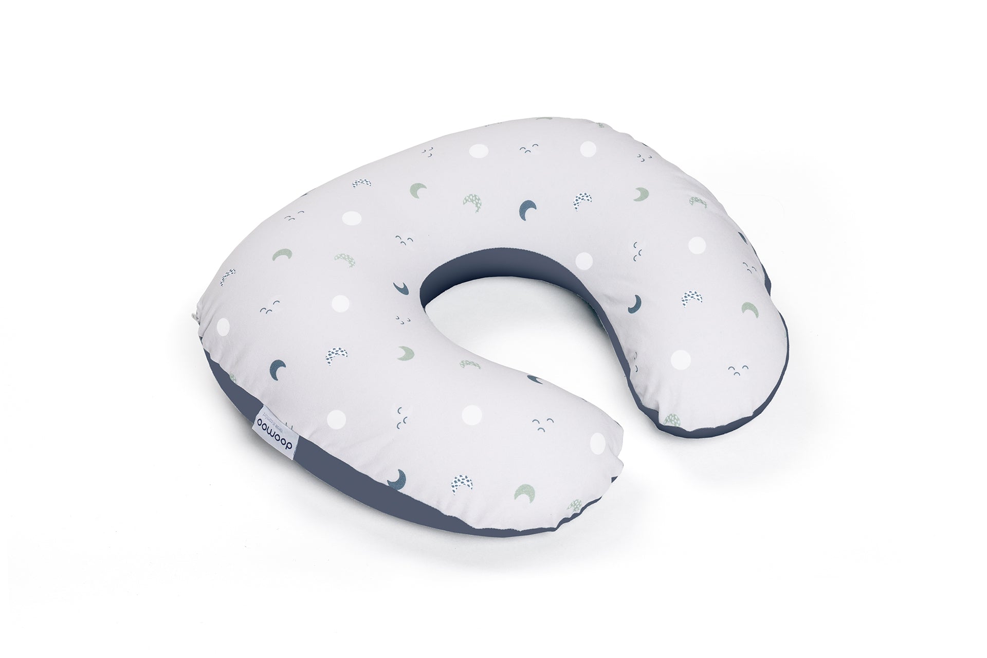 Doomoo Softy: Organic Cotton Small 2-in-1 Multi-Functional Pillow for Nursing and Lounging