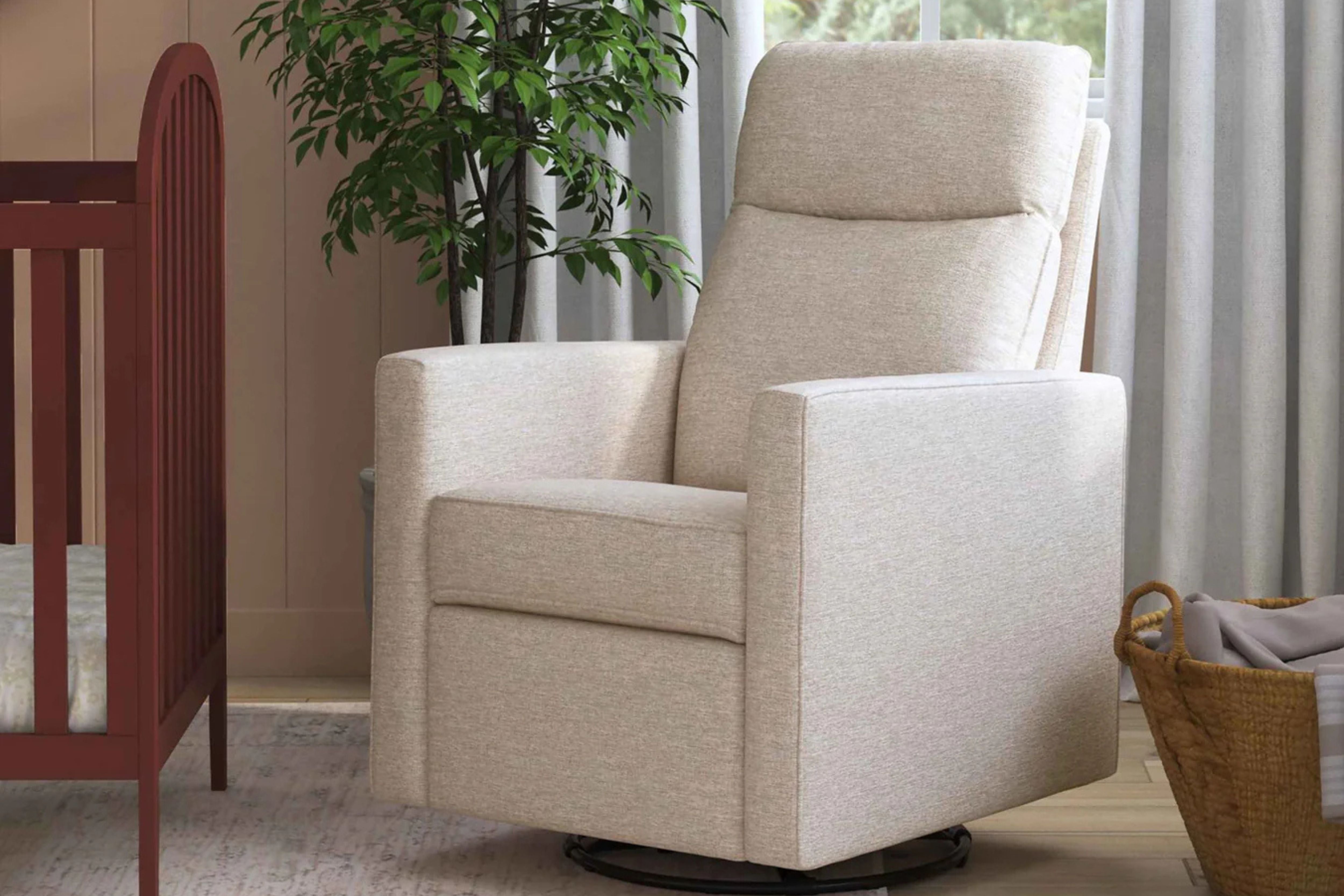 Gabby Glider Nursing Chair Beach#color_beach