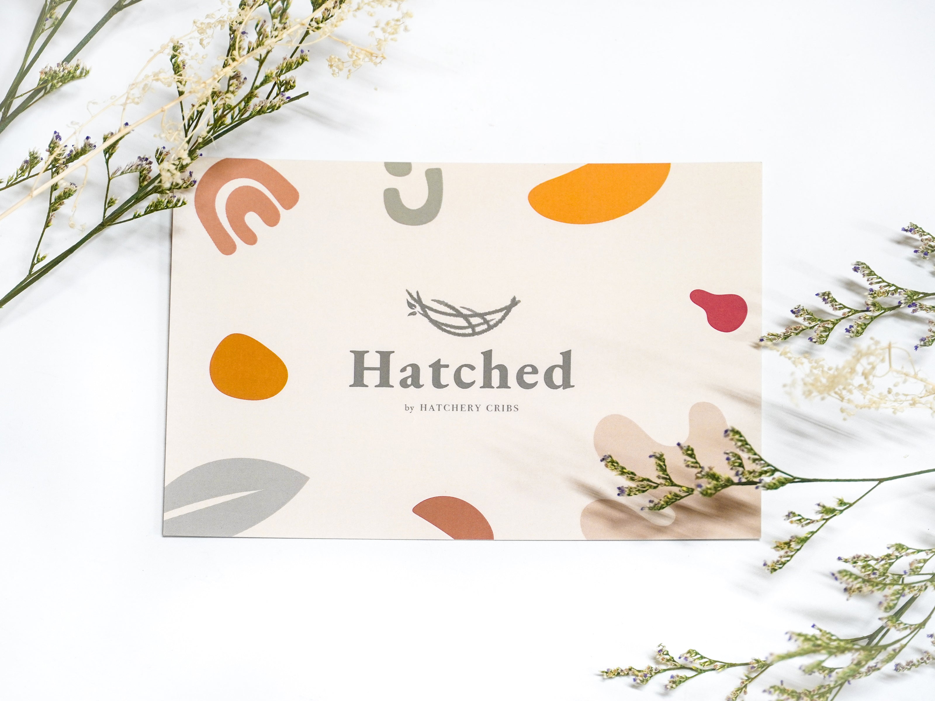 Hatched gift card