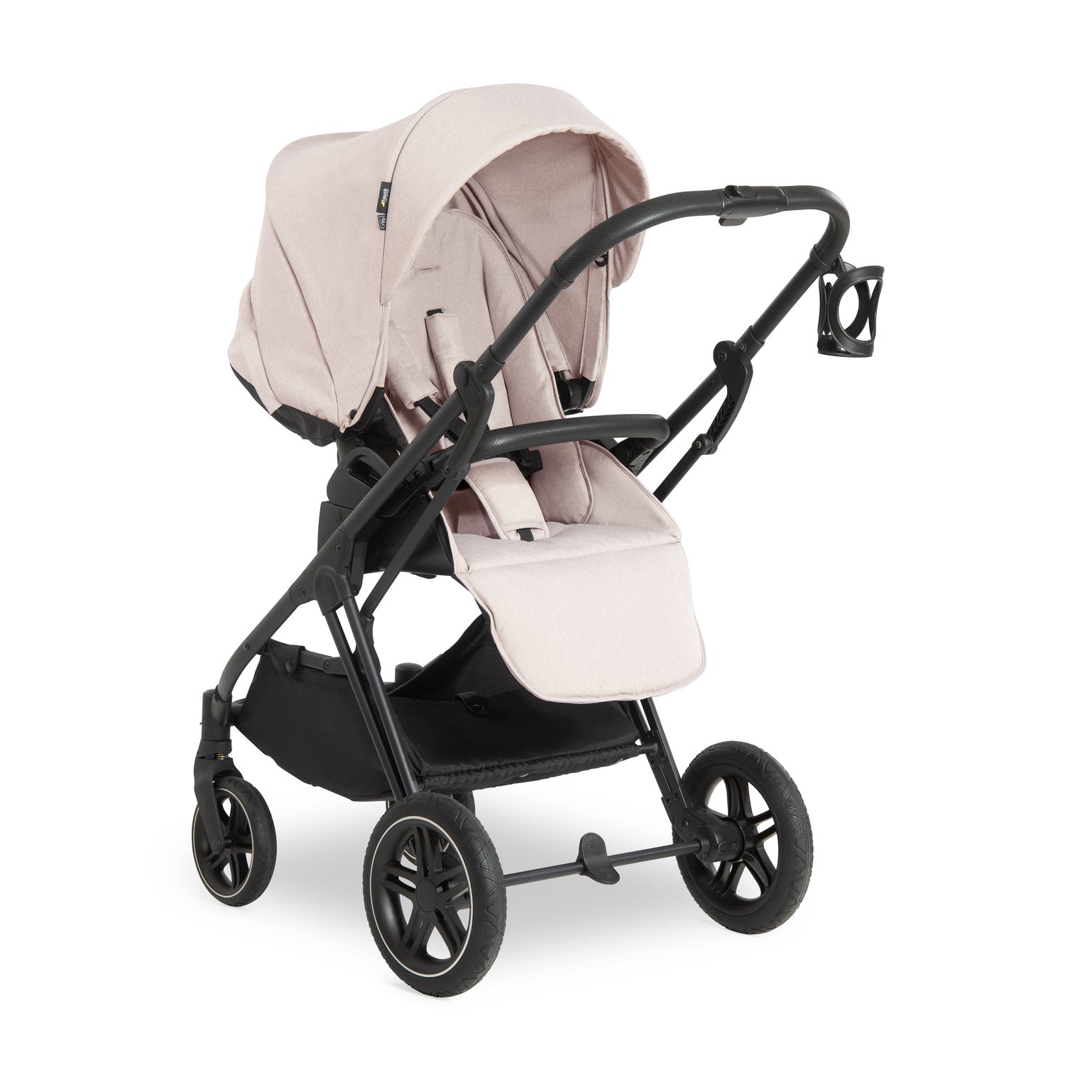 hauck vision x beige stroller parent facing
