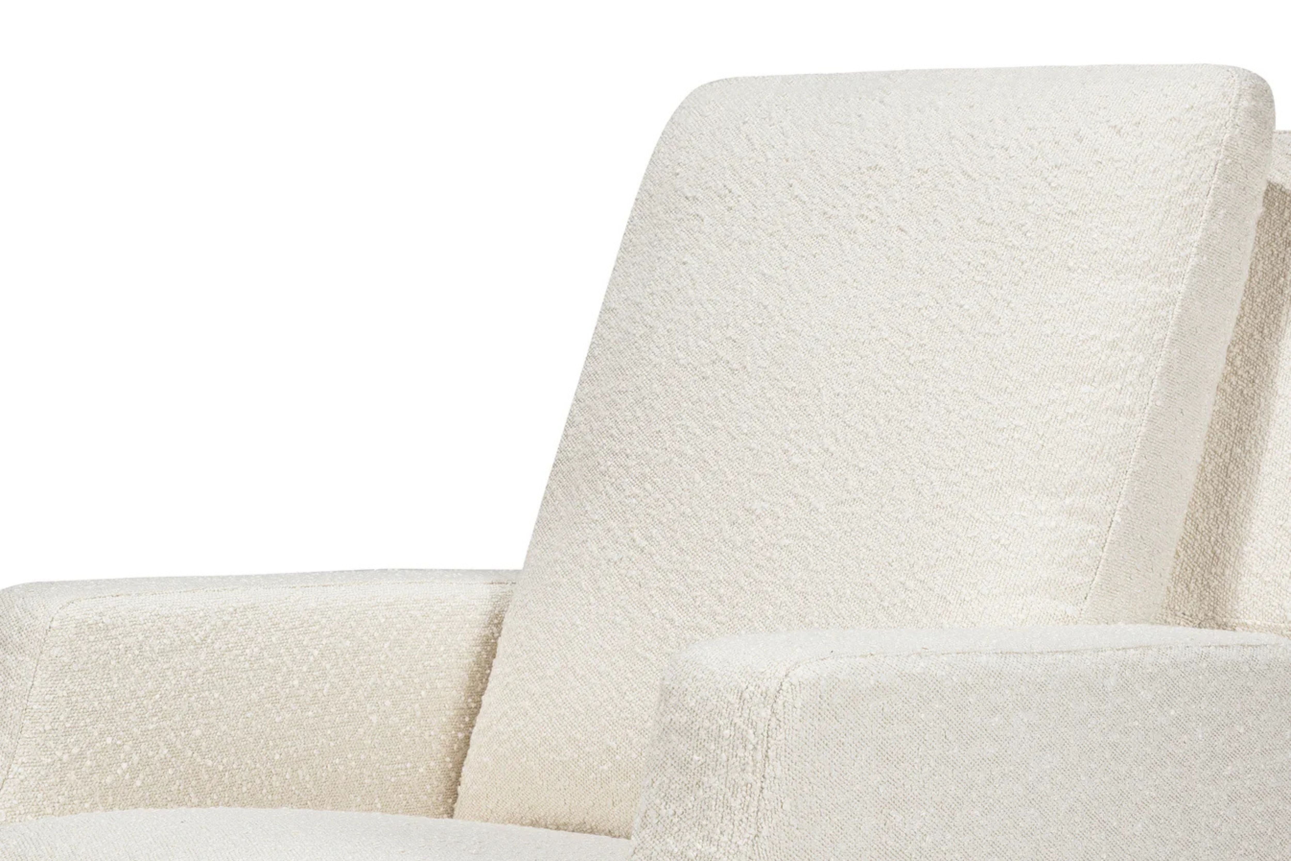 Namesake Crewe Recliner and Swivel Glider in Ivory Boucle backrest #color_crewe-ivory-boucle