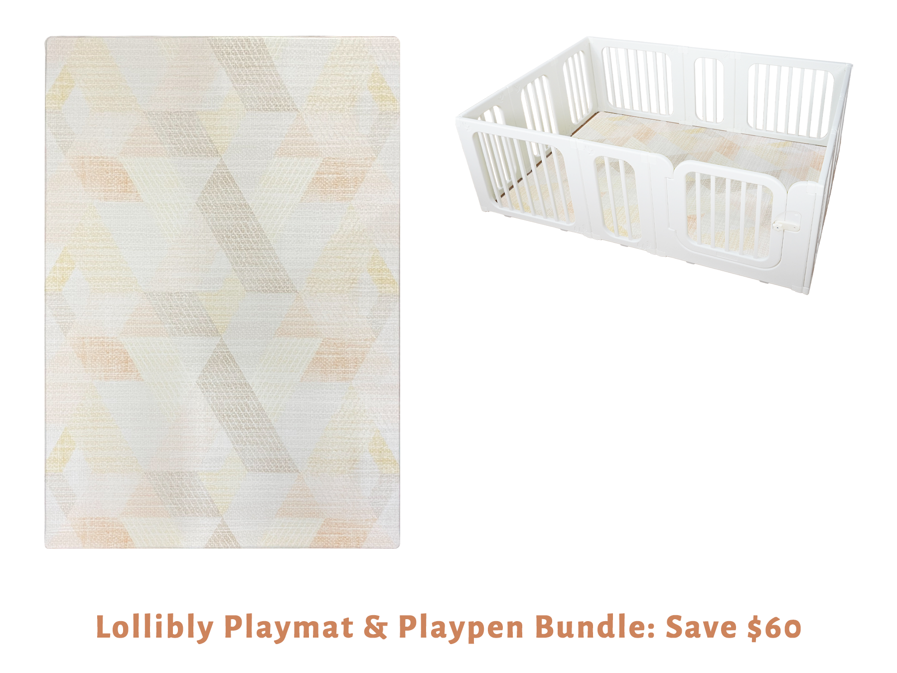 Lollibly Playmat and Playpen Bundle