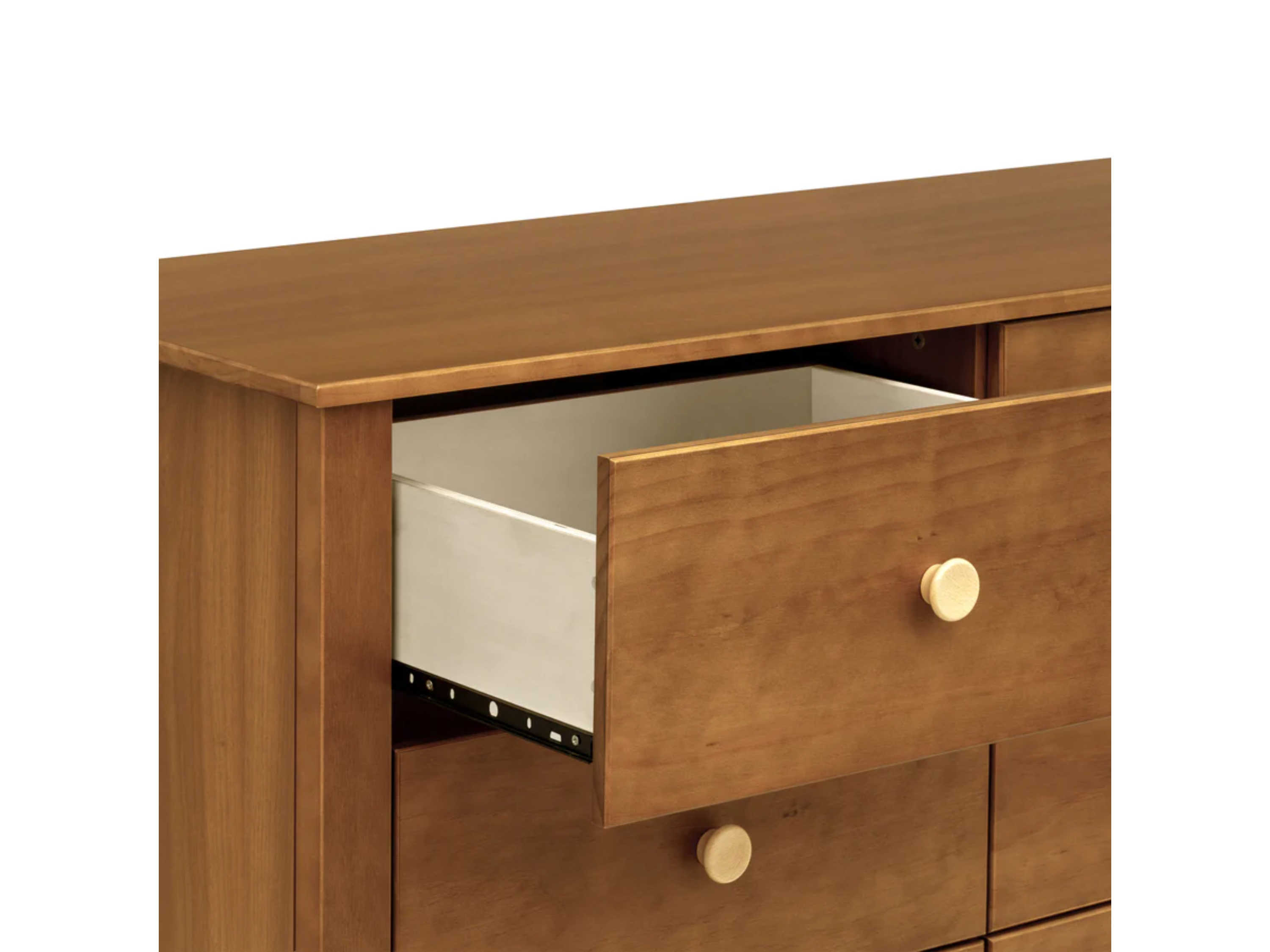 Babyletto Sprout 6-Drawer Dresser Chestnut and Natural#color_chestnut-and-natural