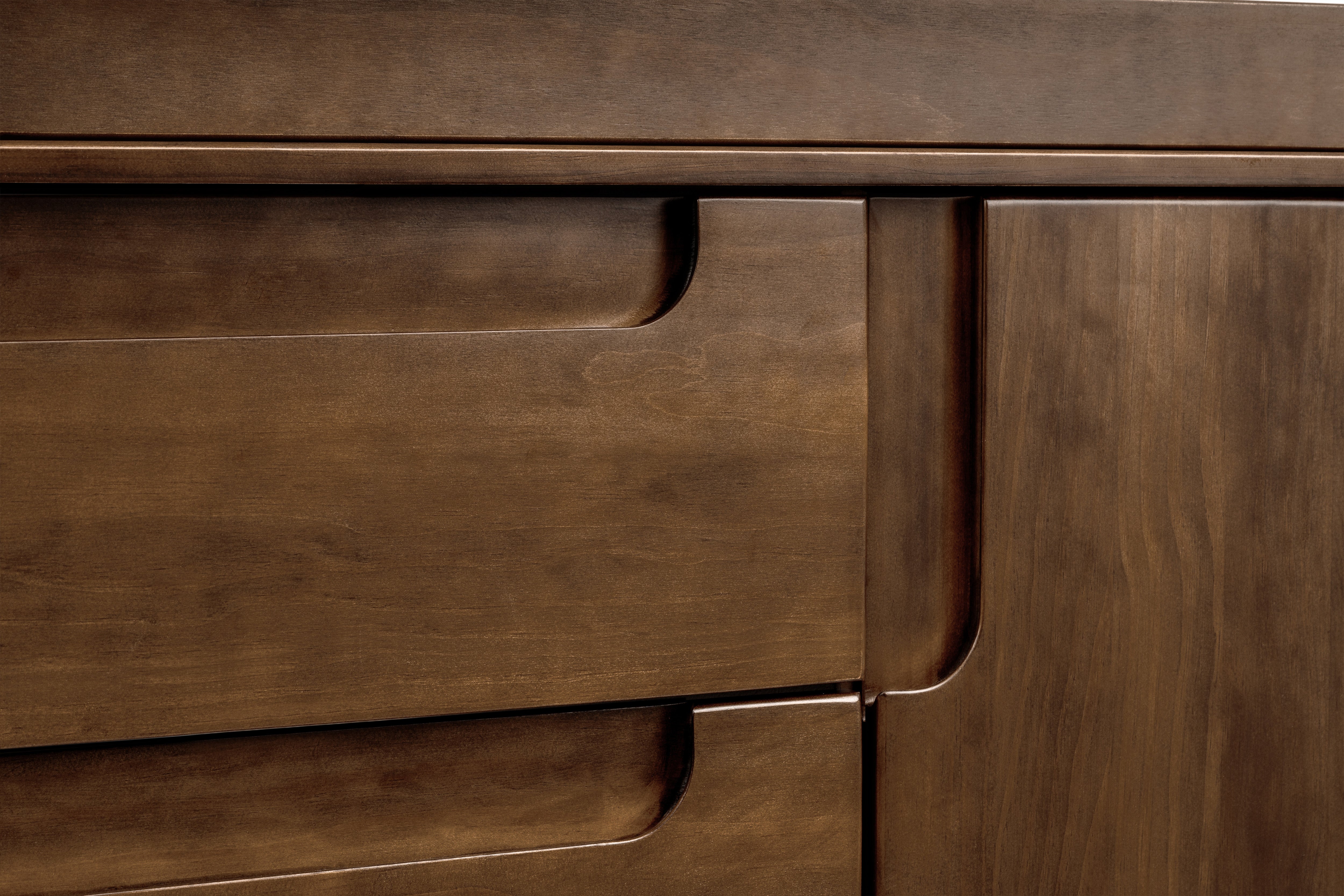 Babyletto Yuzu 3-Drawer Dresser Walnut#color_walnut