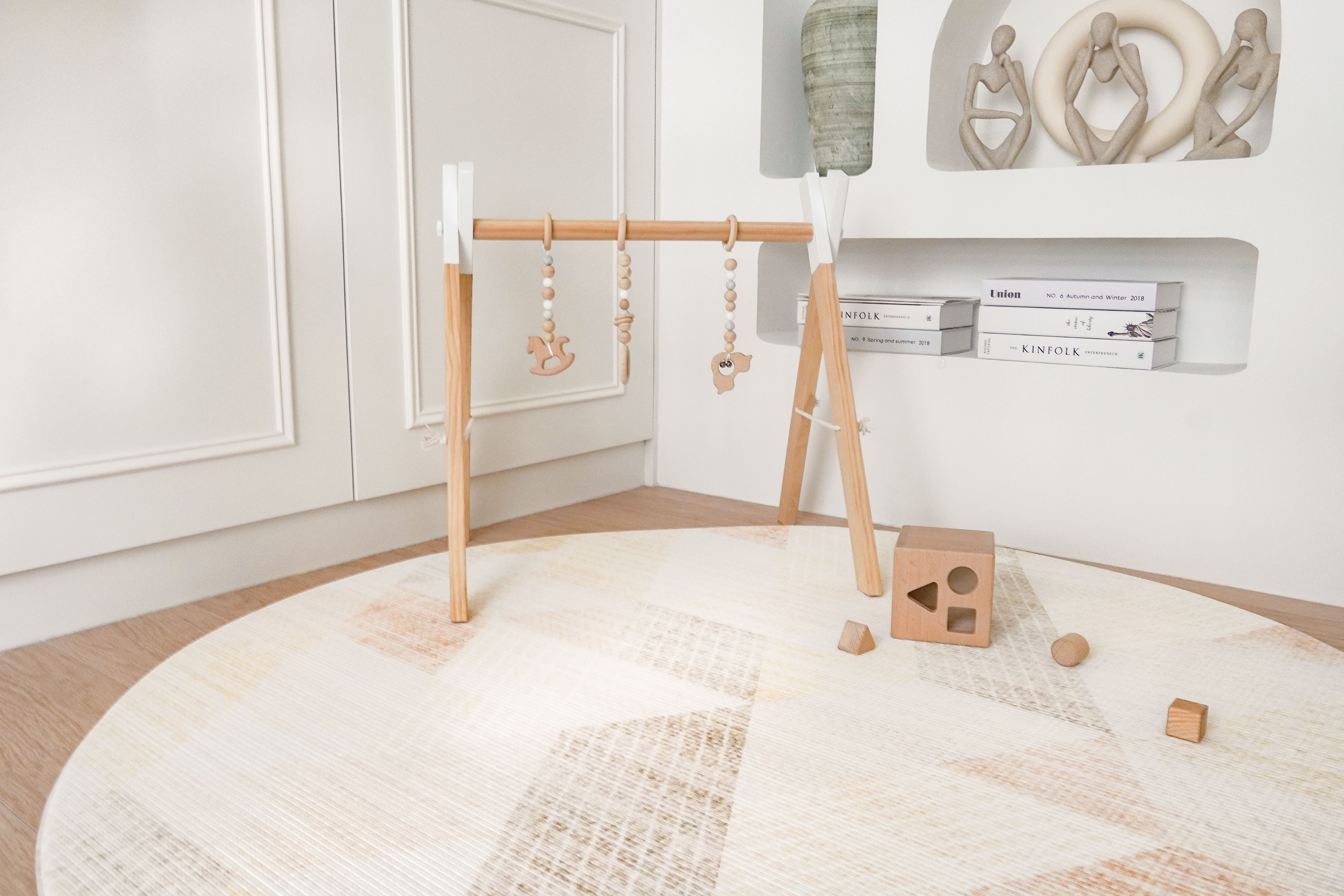 lollibly round sand dune play mat styling