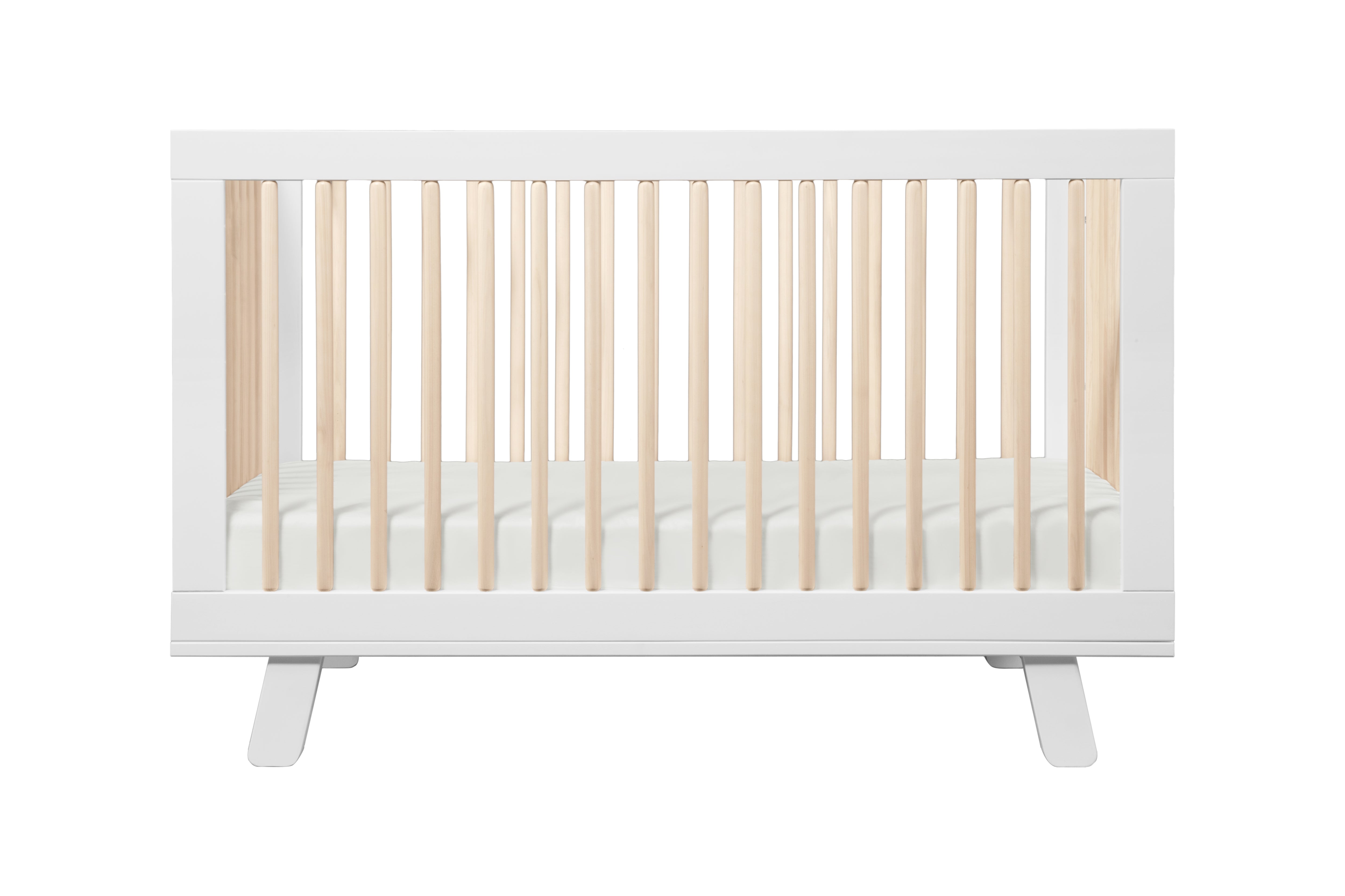 babyletto hudson crib white washed#color_white-and-washed