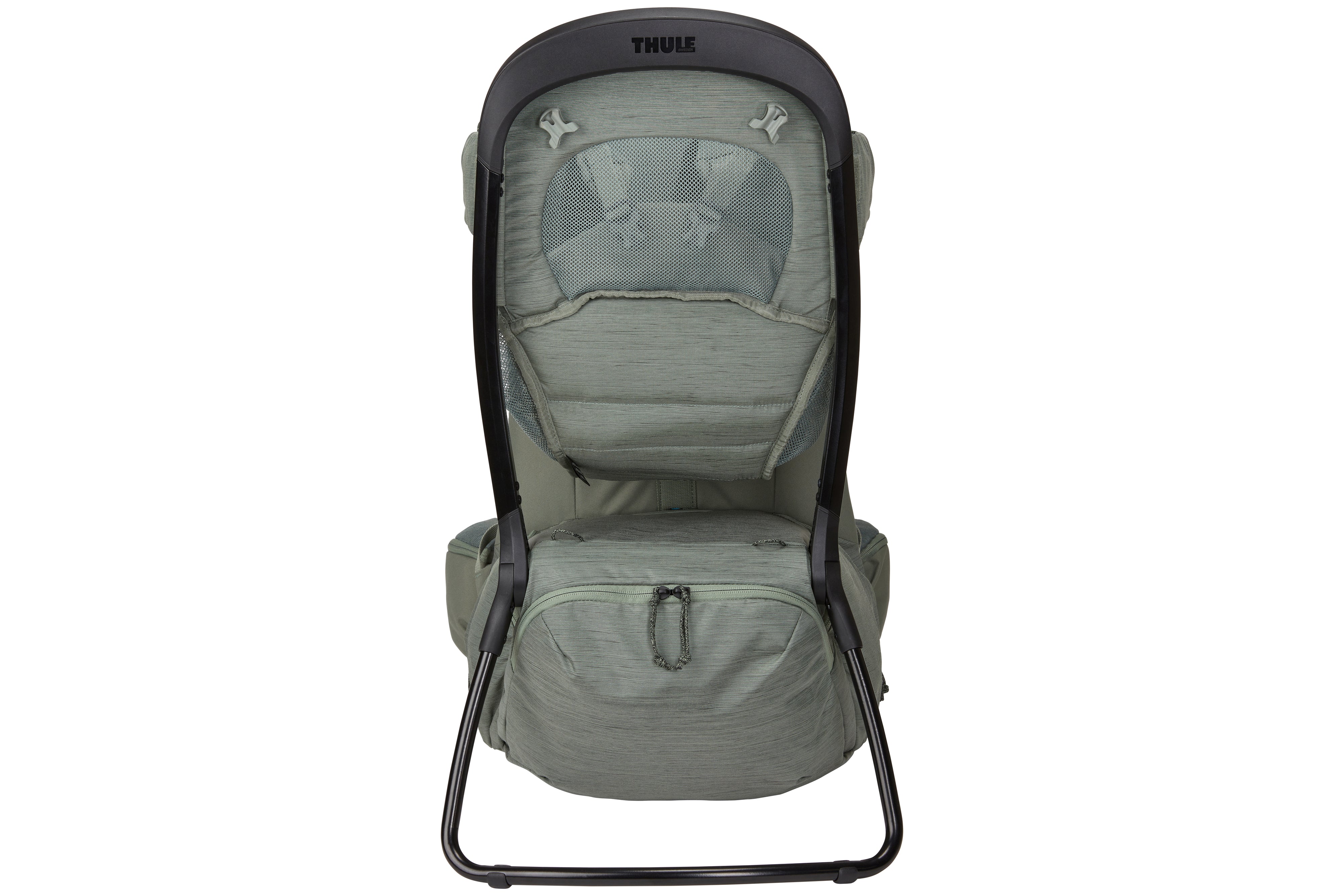 Thule Child Carrier Backpack Sapling back view Agave Green