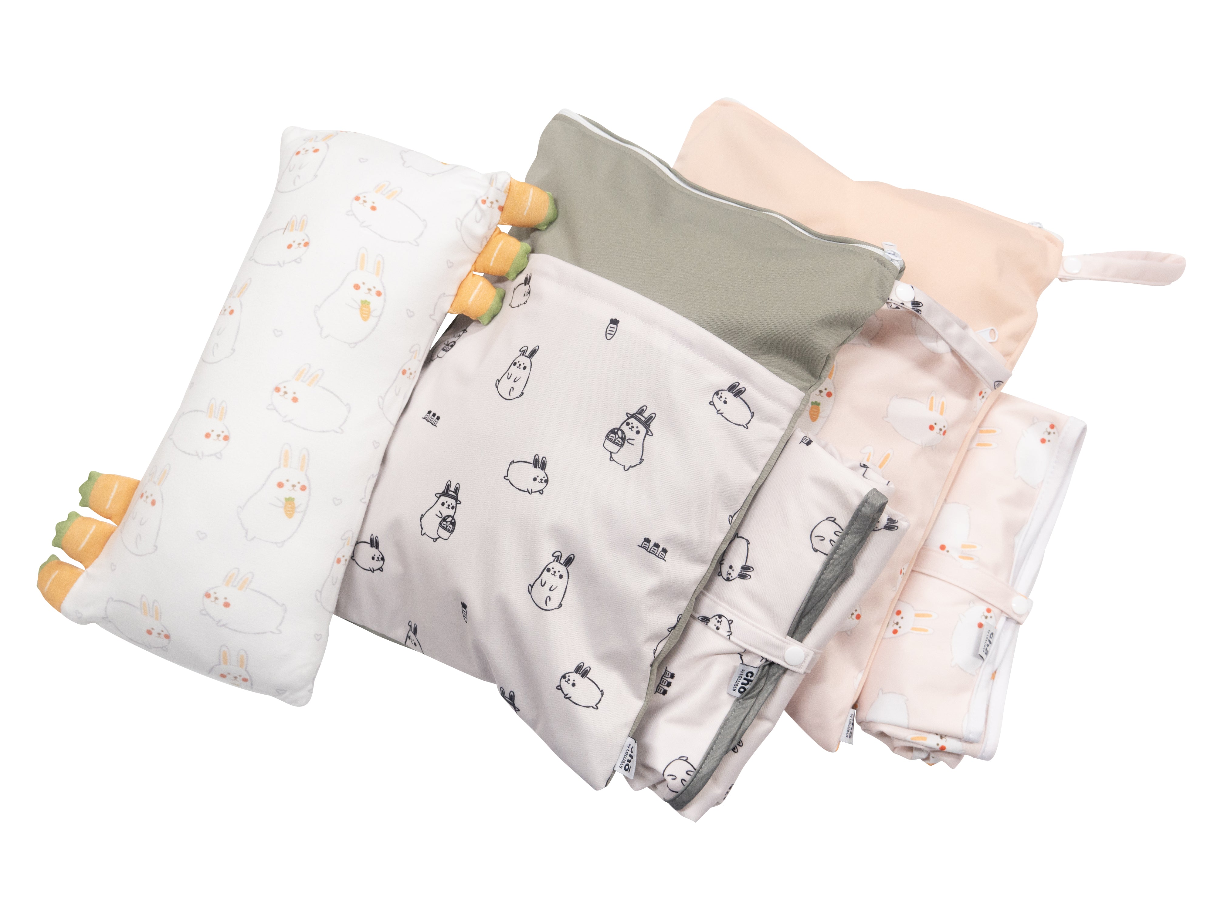 cho momo bunny bundle cho cushion wet bags and change mats momo bunny
