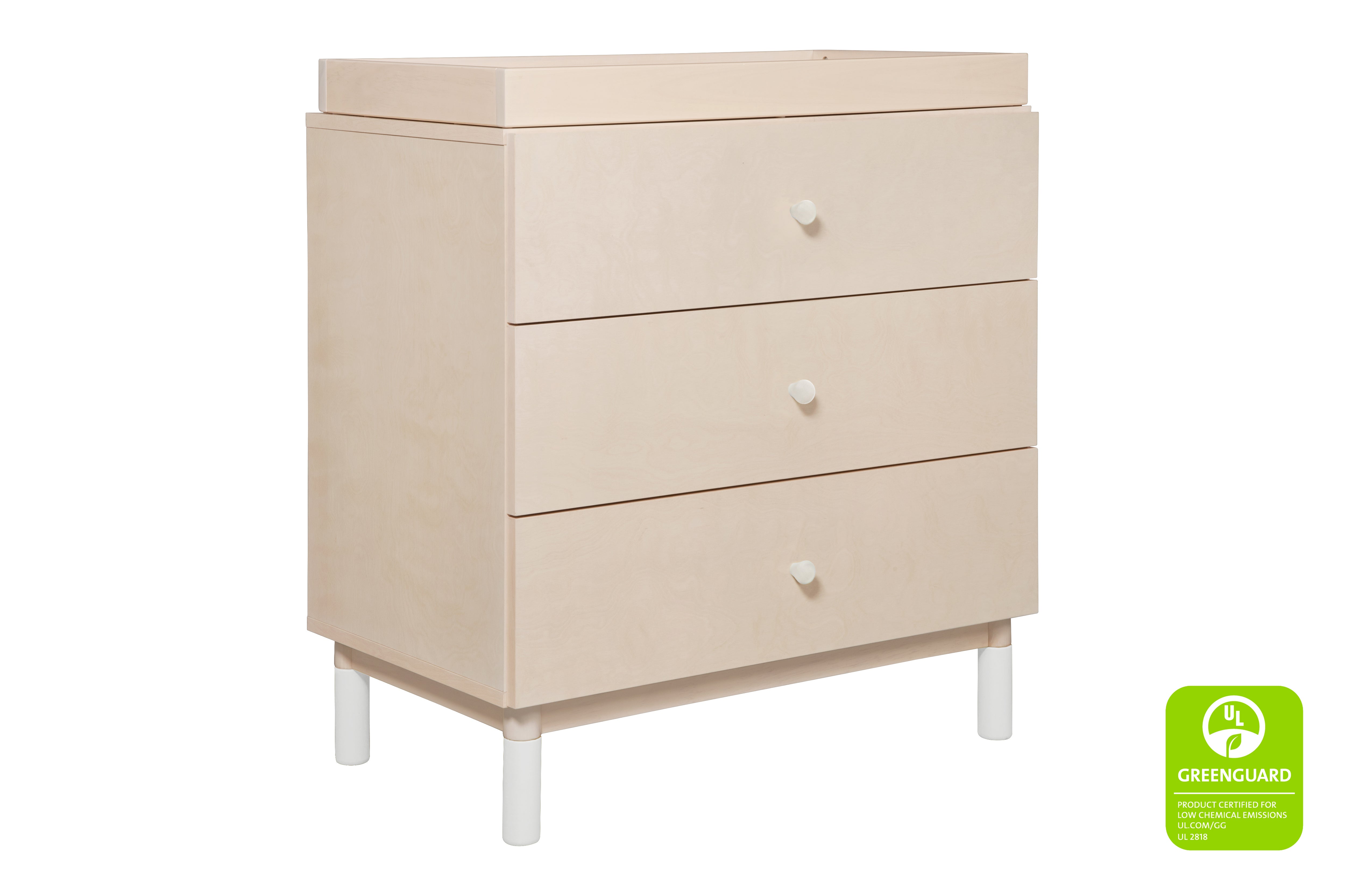 Babyletto Gelato 3-Drawer Dresser Washed#color_washed