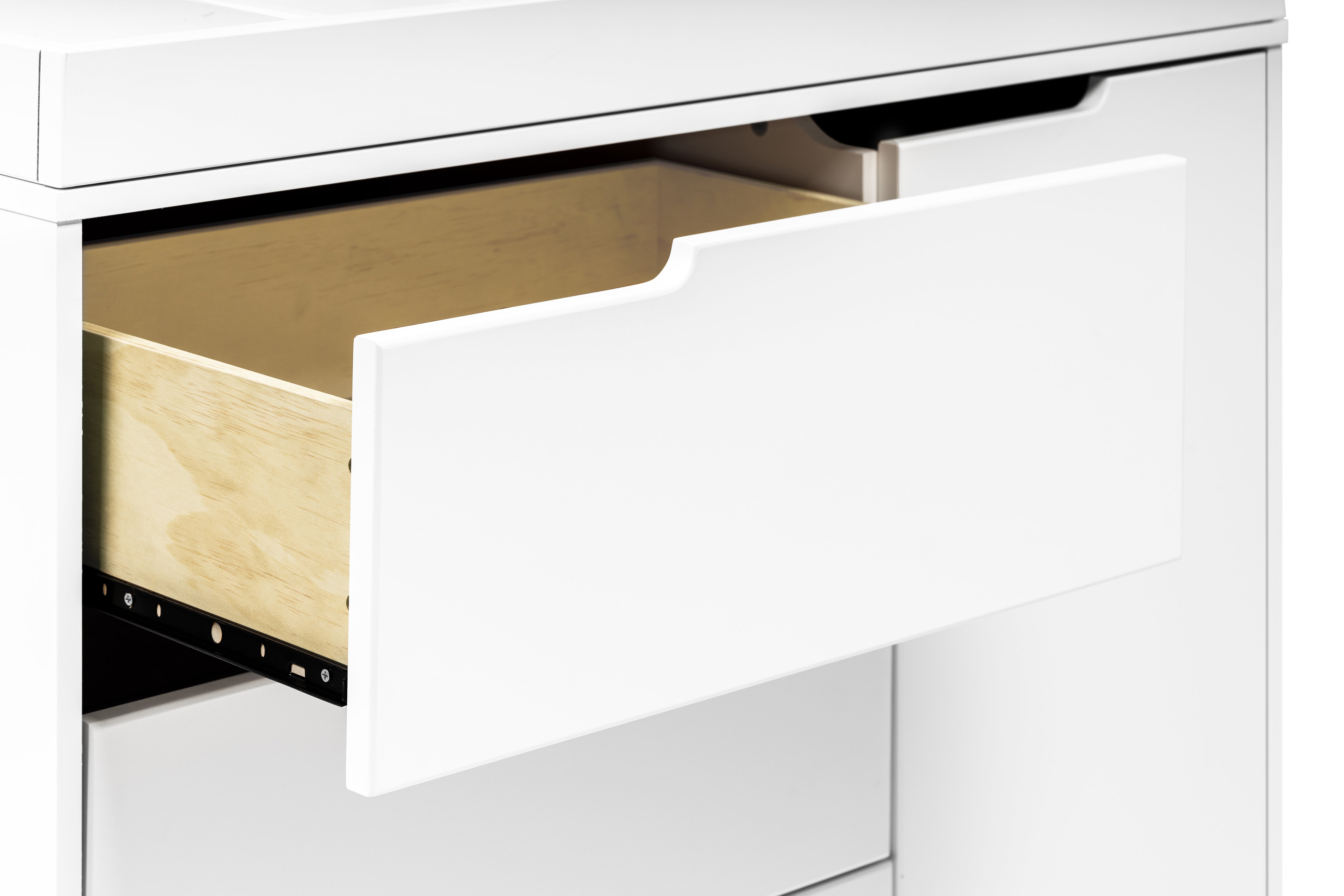 Babyletto Hudson 3 Drawer Dresser White#color_white
