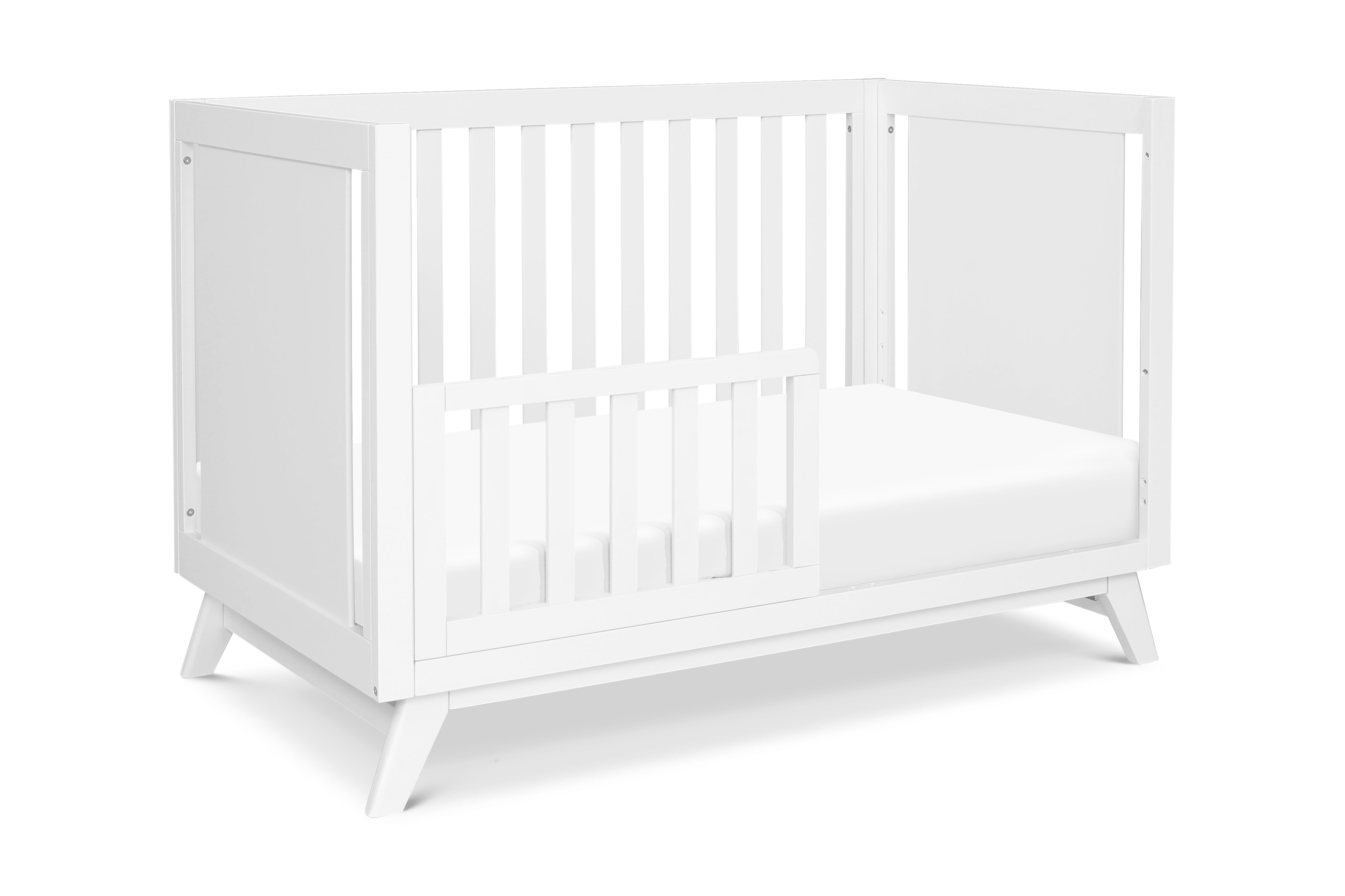 toddler bed conversion kit for otto and grove crib white#color_white