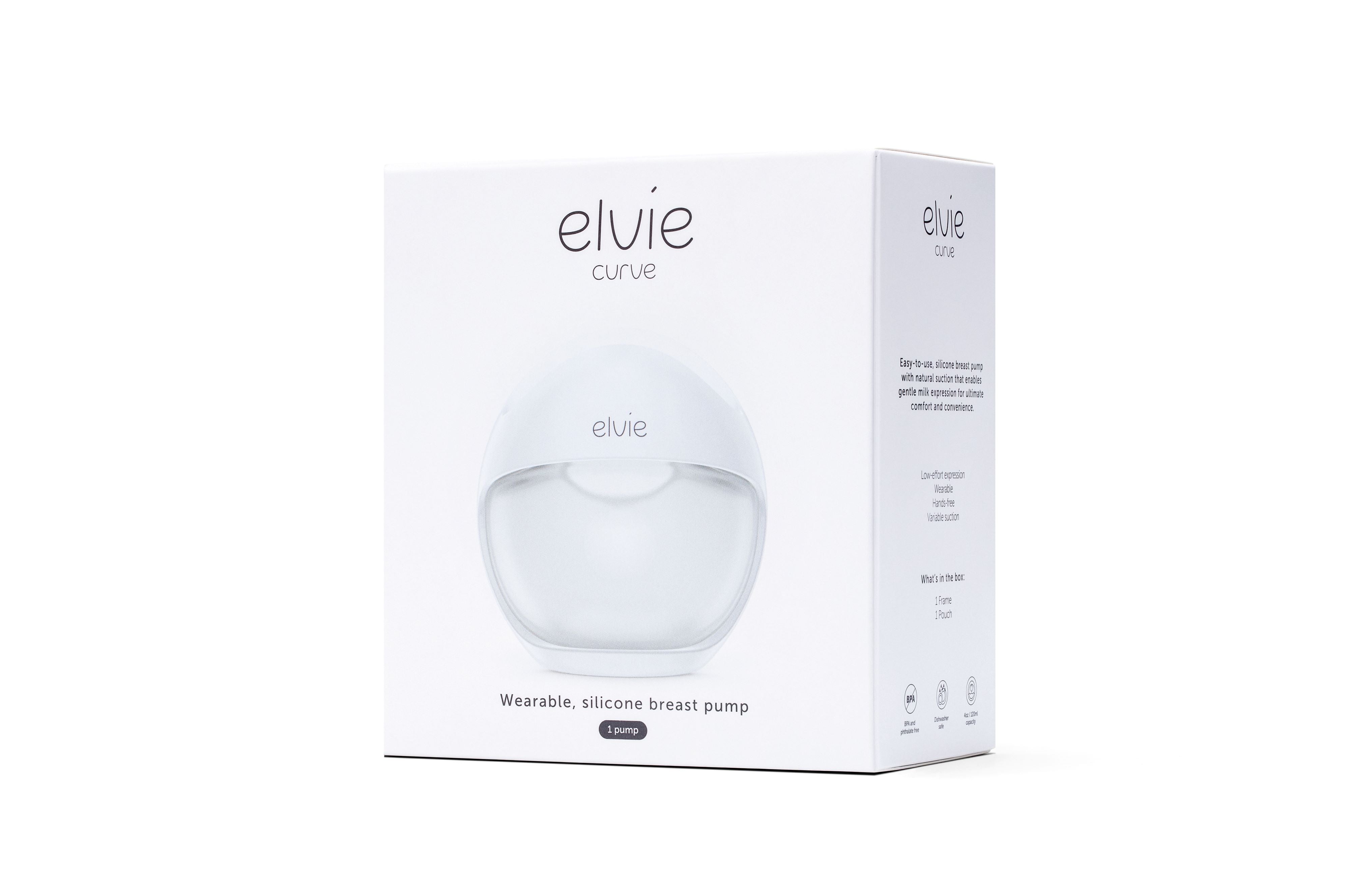 elvie curve packaging