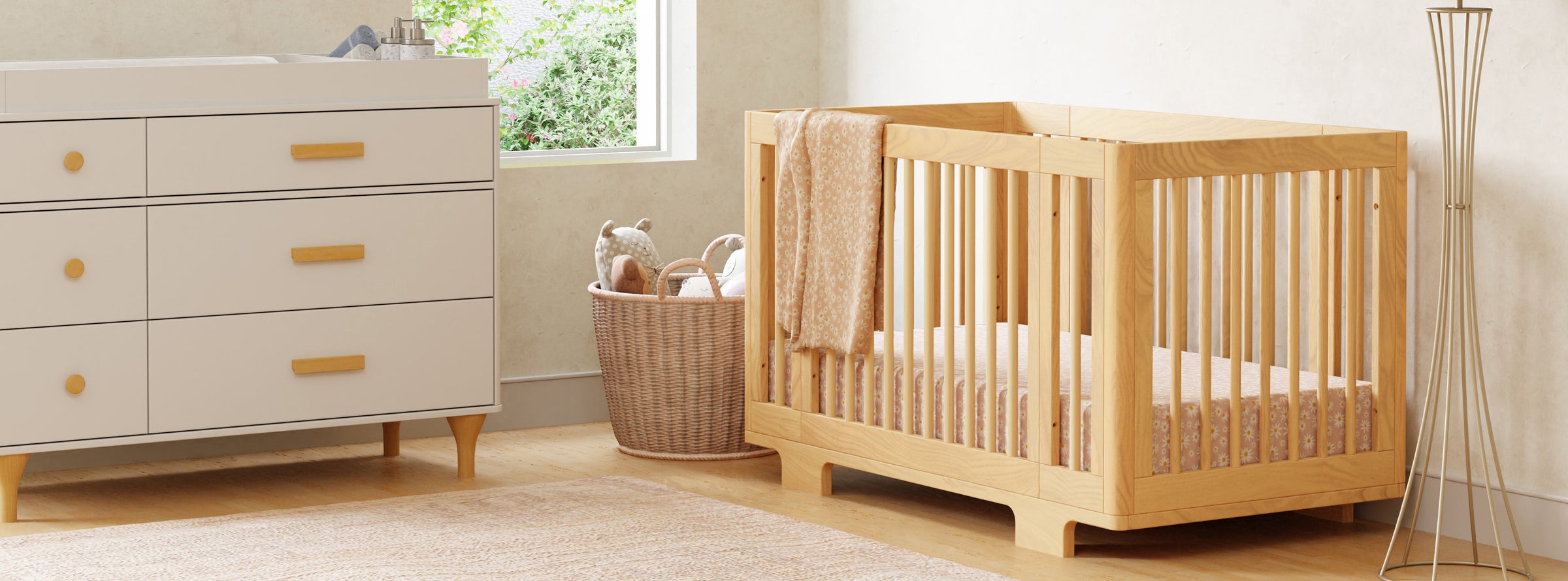 babyletto singapore yuzu wooden convertible crib