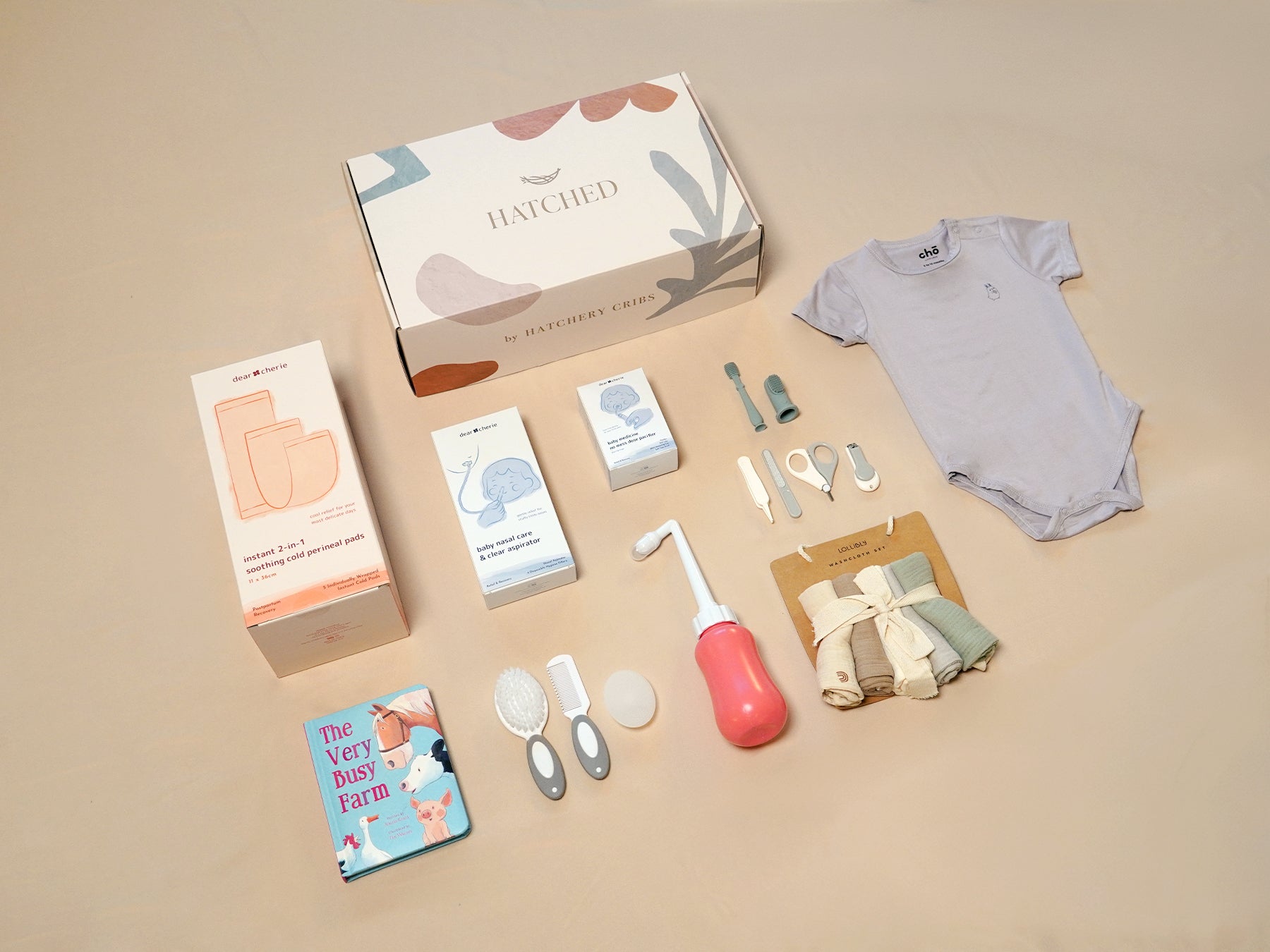 gift set for new mom postpartum and baby daily care