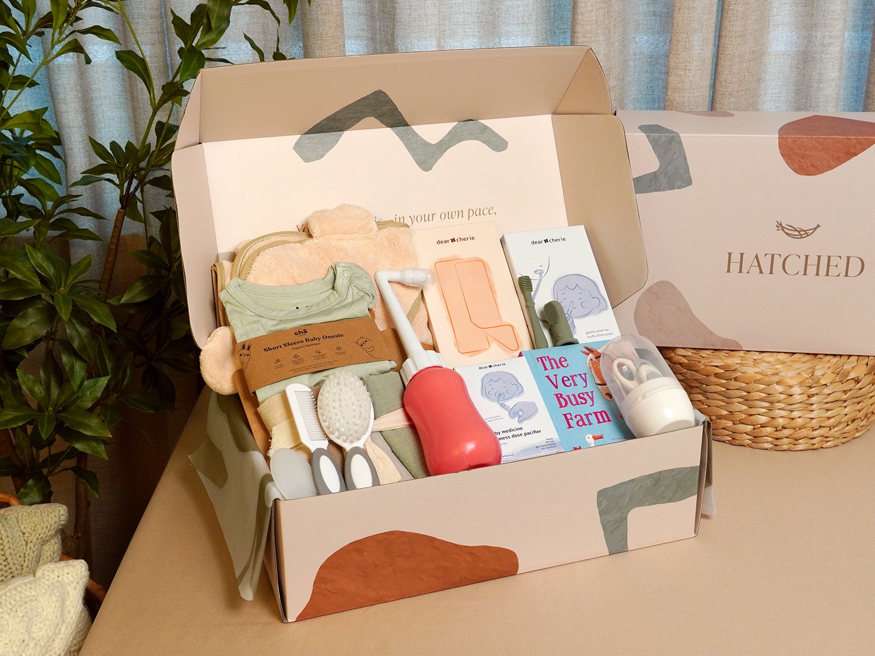 gift set for new mom postpartum and baby daily care