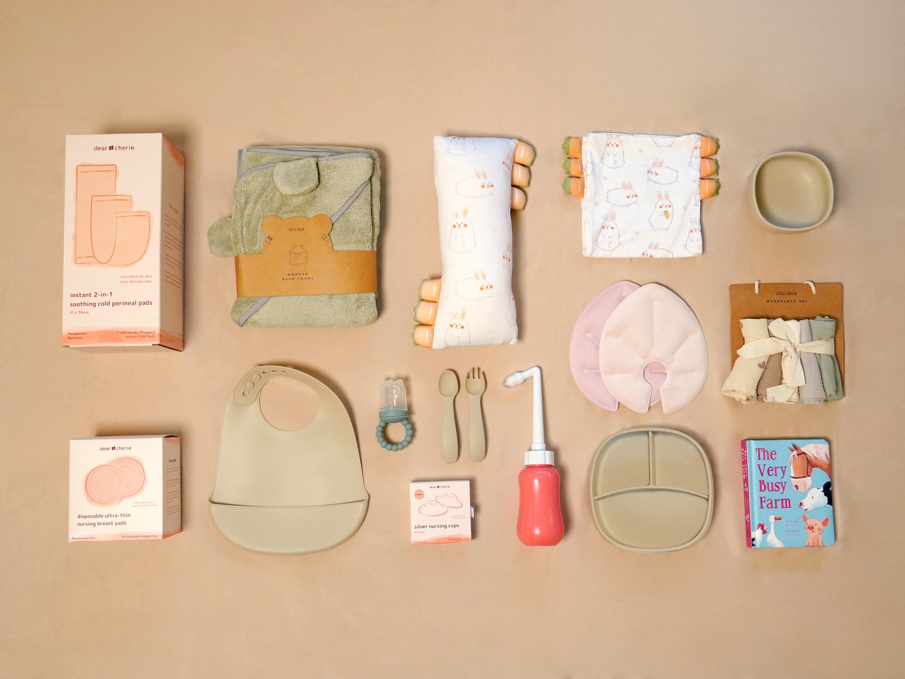 premium postpartum baby hamper for new mom