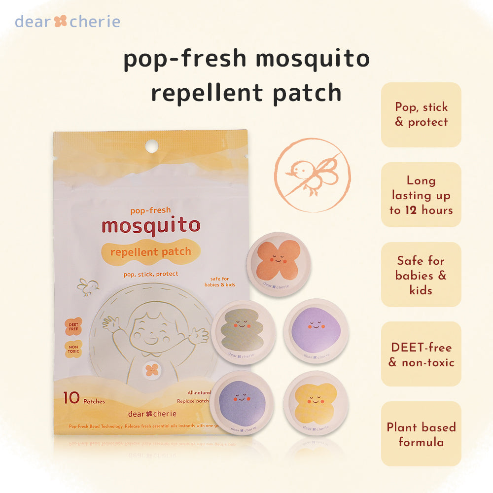 Dear Cherie Pop-Fresh Mosquito Repellent Patches 10s