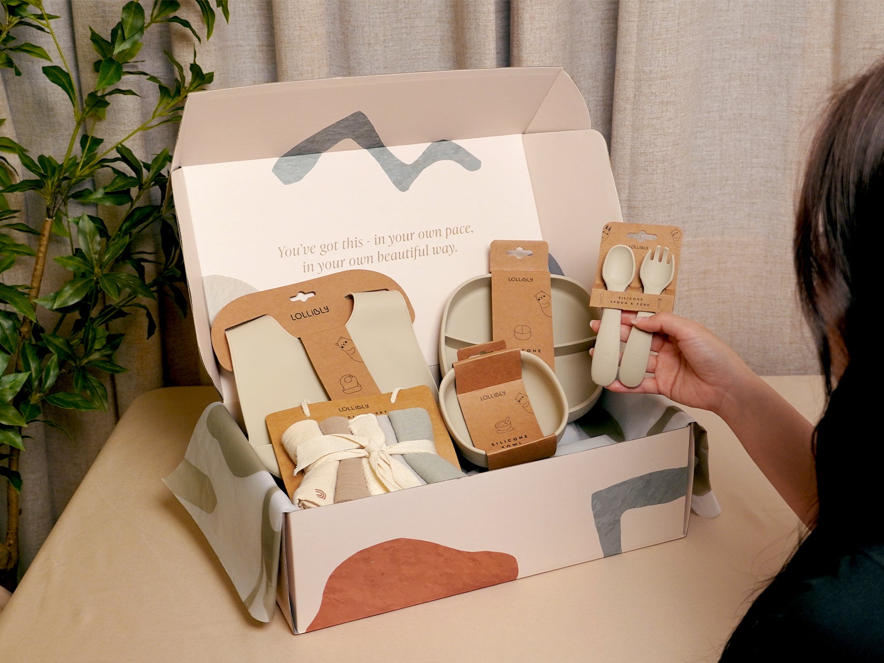 baby gift set for baby feeding blw