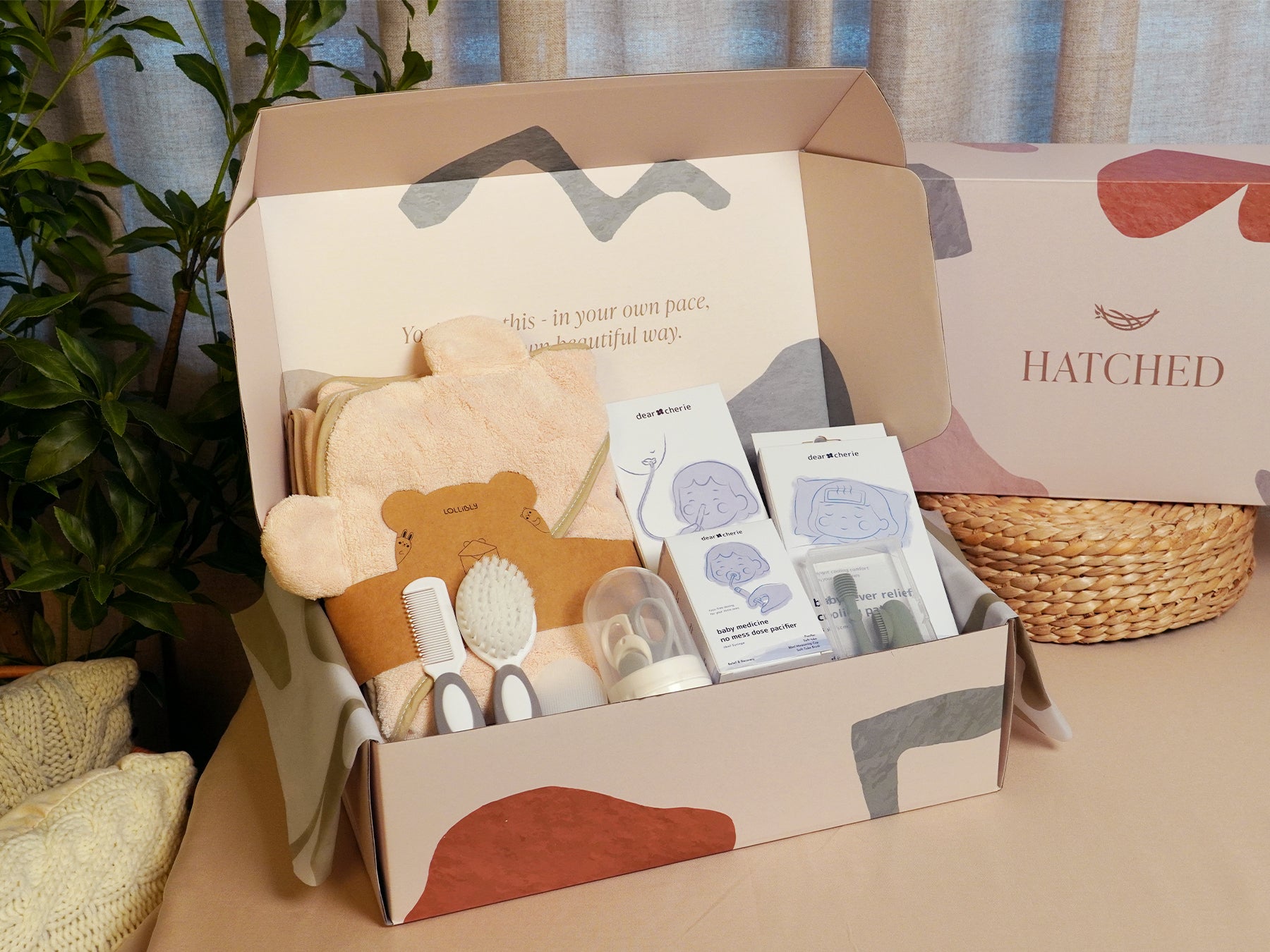 gift set for newborn daily care and sickness 
