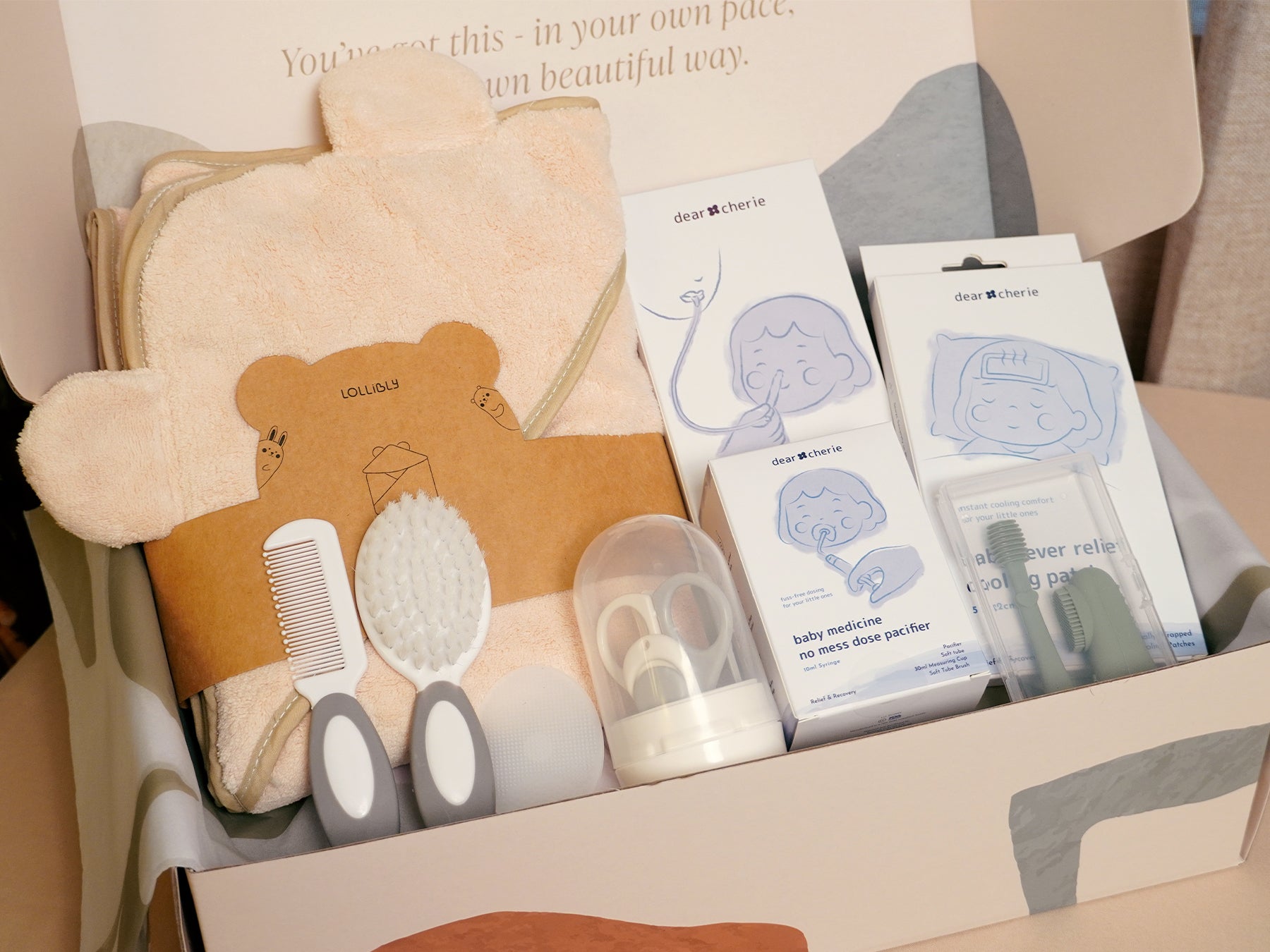 gift set for newborn daily care and sickness 