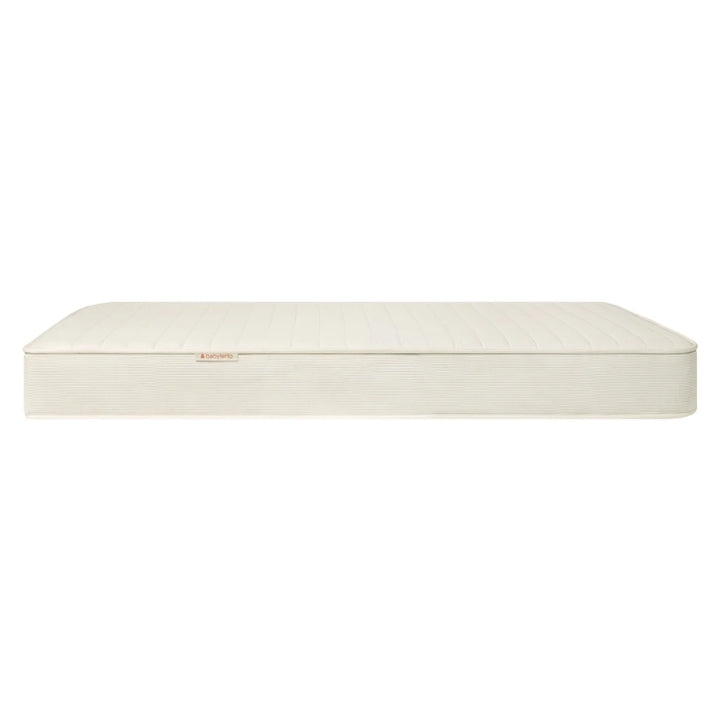 Full side profile of Babyletto Essential 7.5" 19cm Twin Kids Mattress