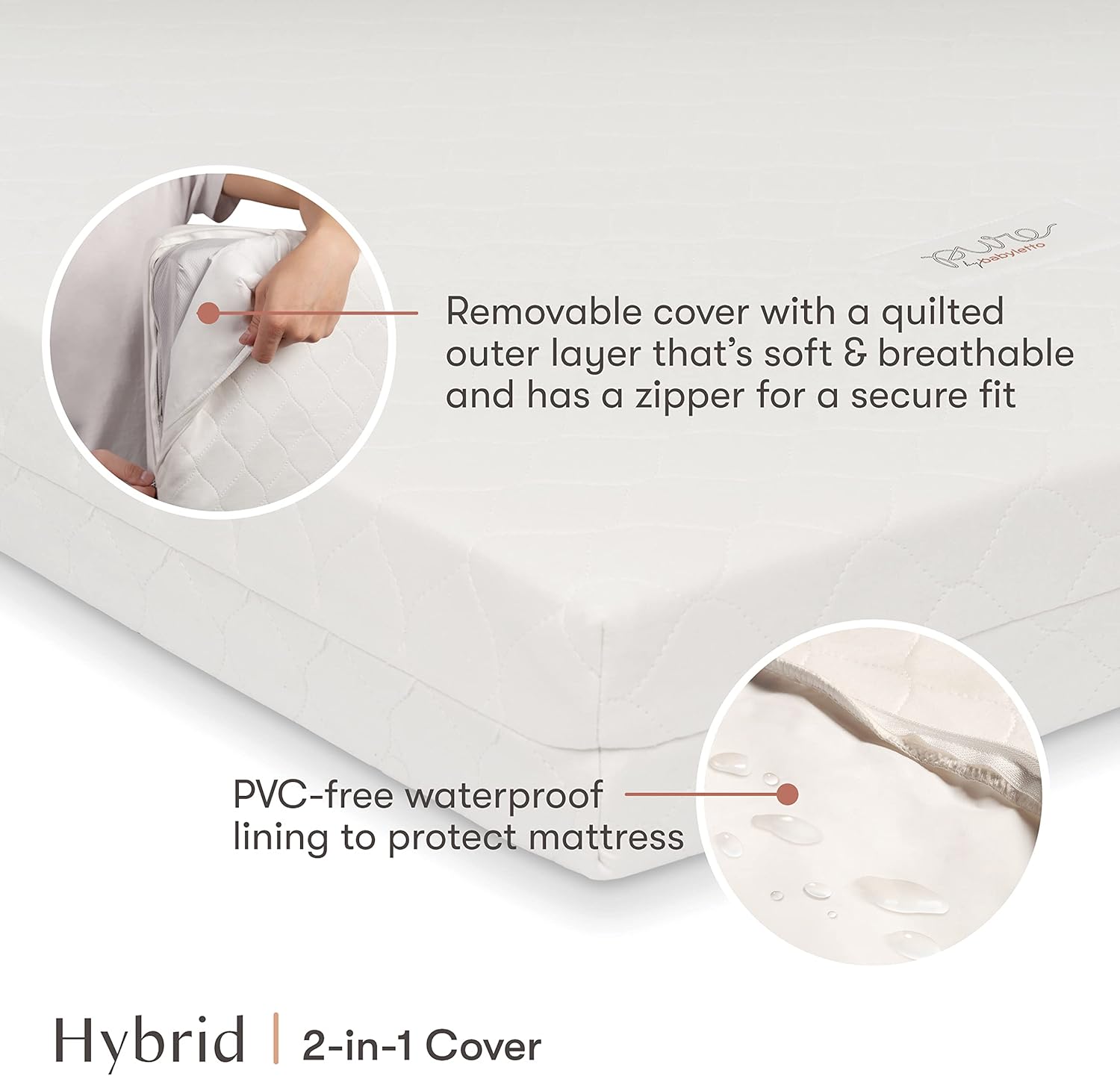 [For Midi Size Only] Babyletto Pure Core Midi Crib Mattress (91 x 71cm)