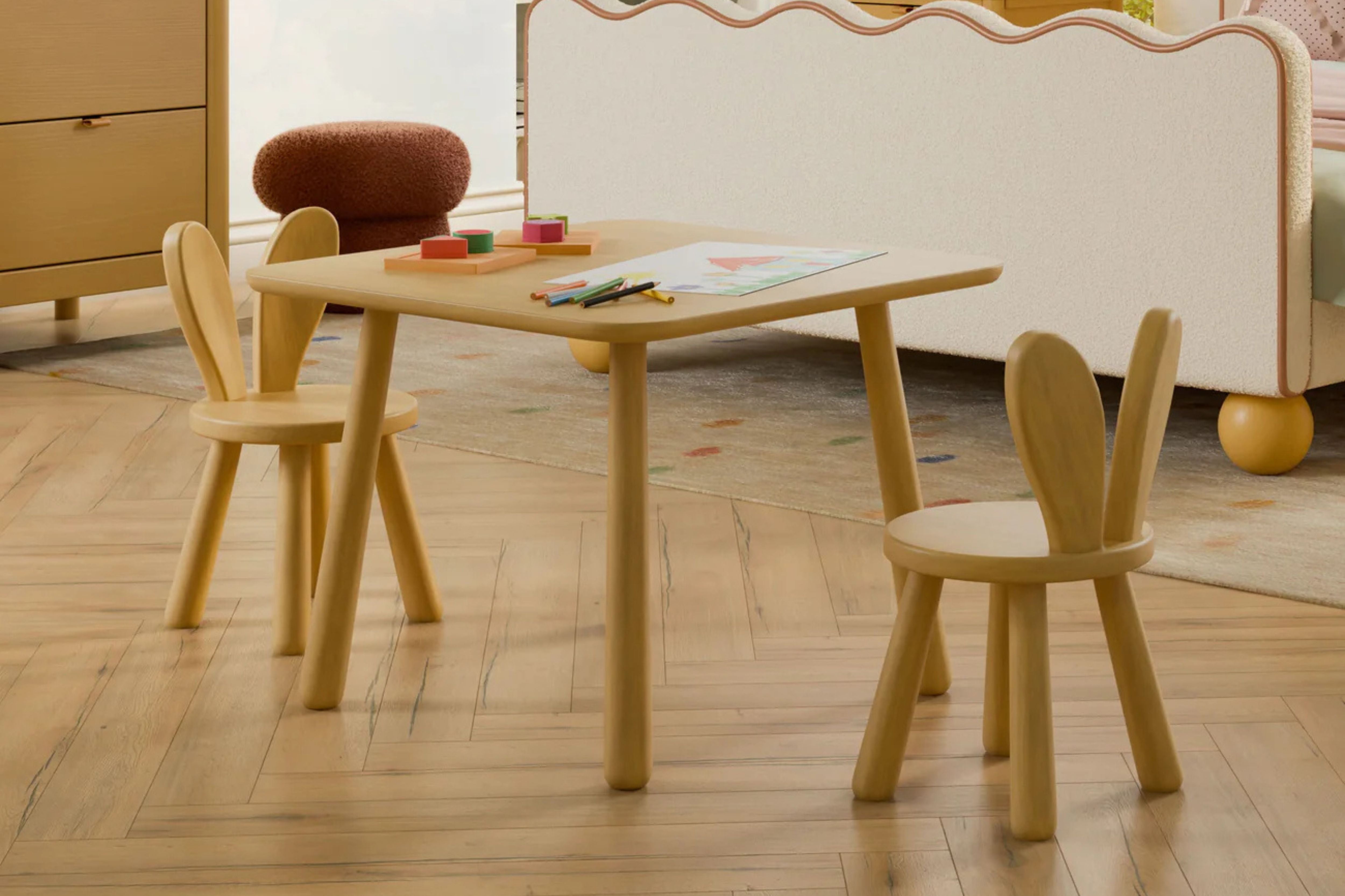 Babyletto Hoppy Play Table & Chair Set