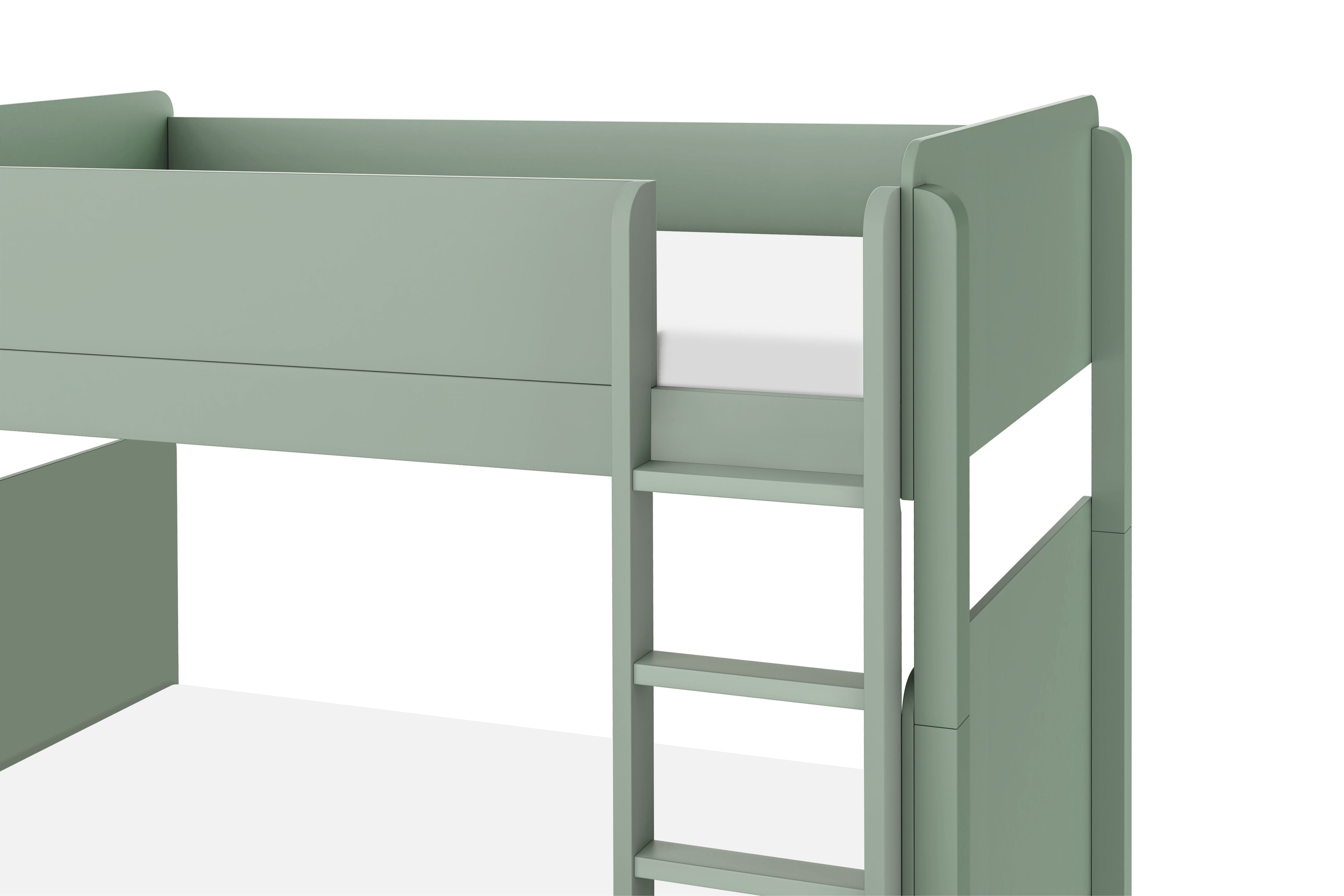 Babyletto TipToe Convertible Bunk Bed #color_light-sage