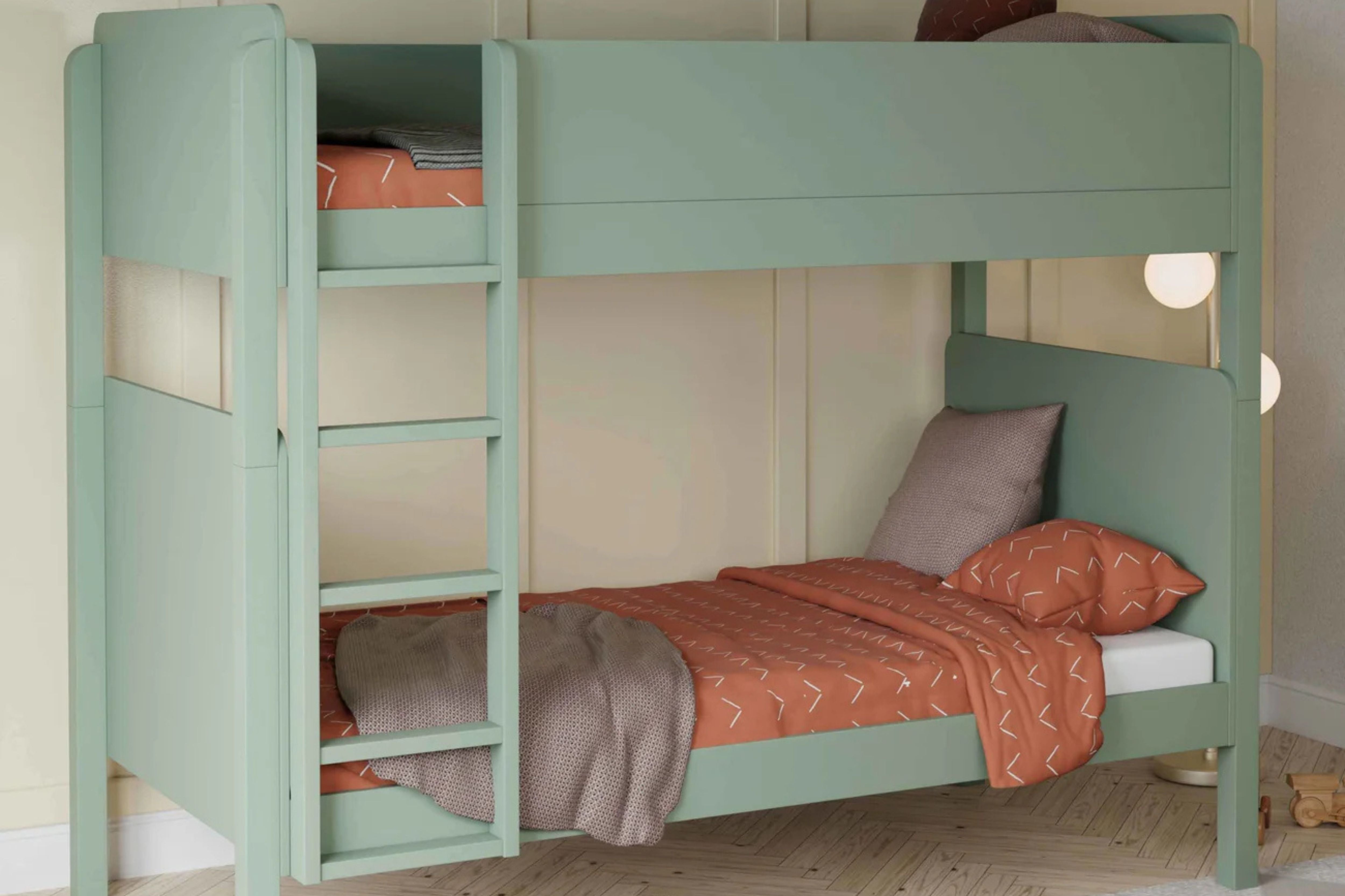 Babyletto TipToe Convertible Bunk Bed #color_light-sage