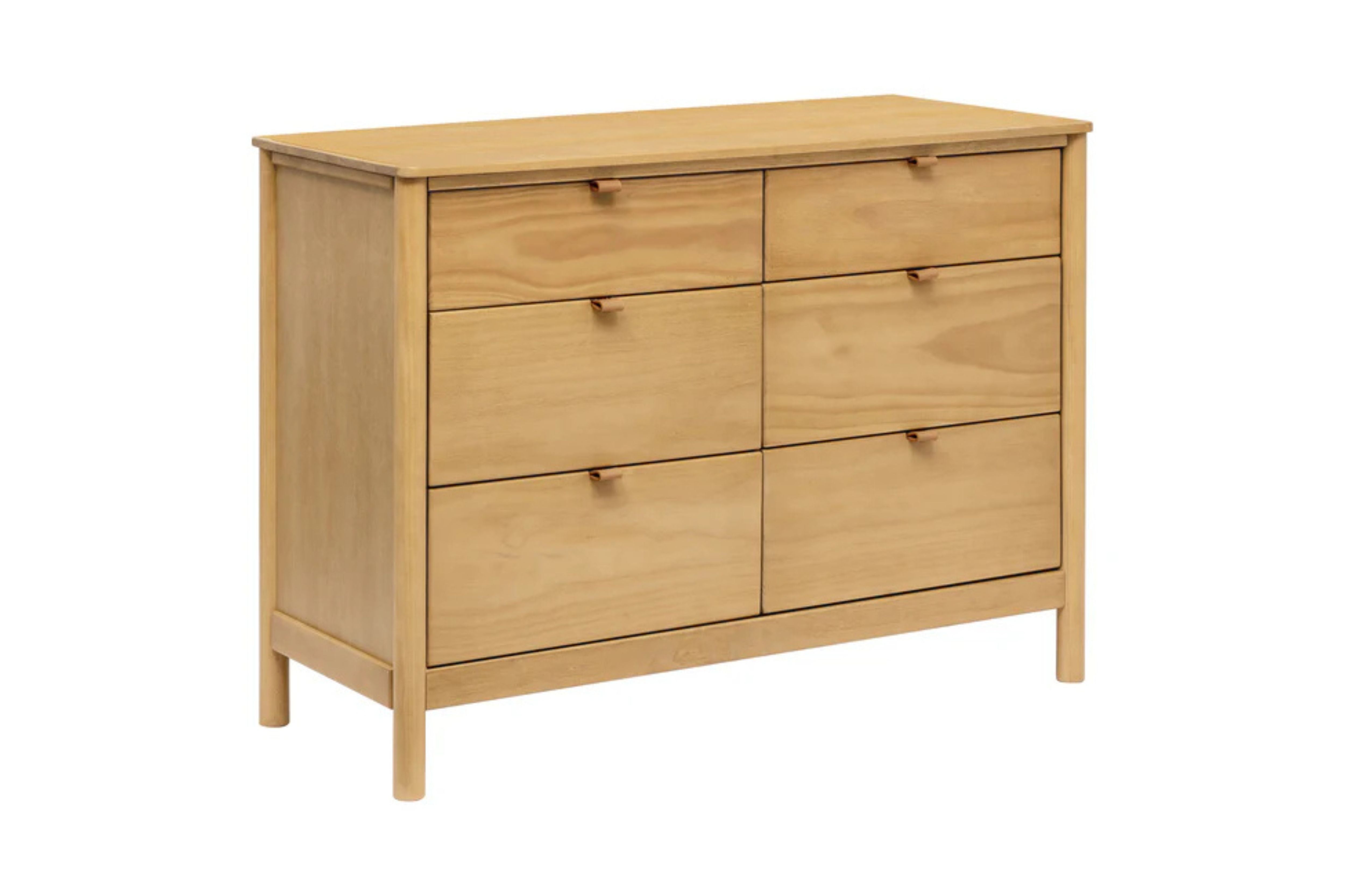 Babyletto Bondi 6-Drawer Assembled Dresser #color_honey
