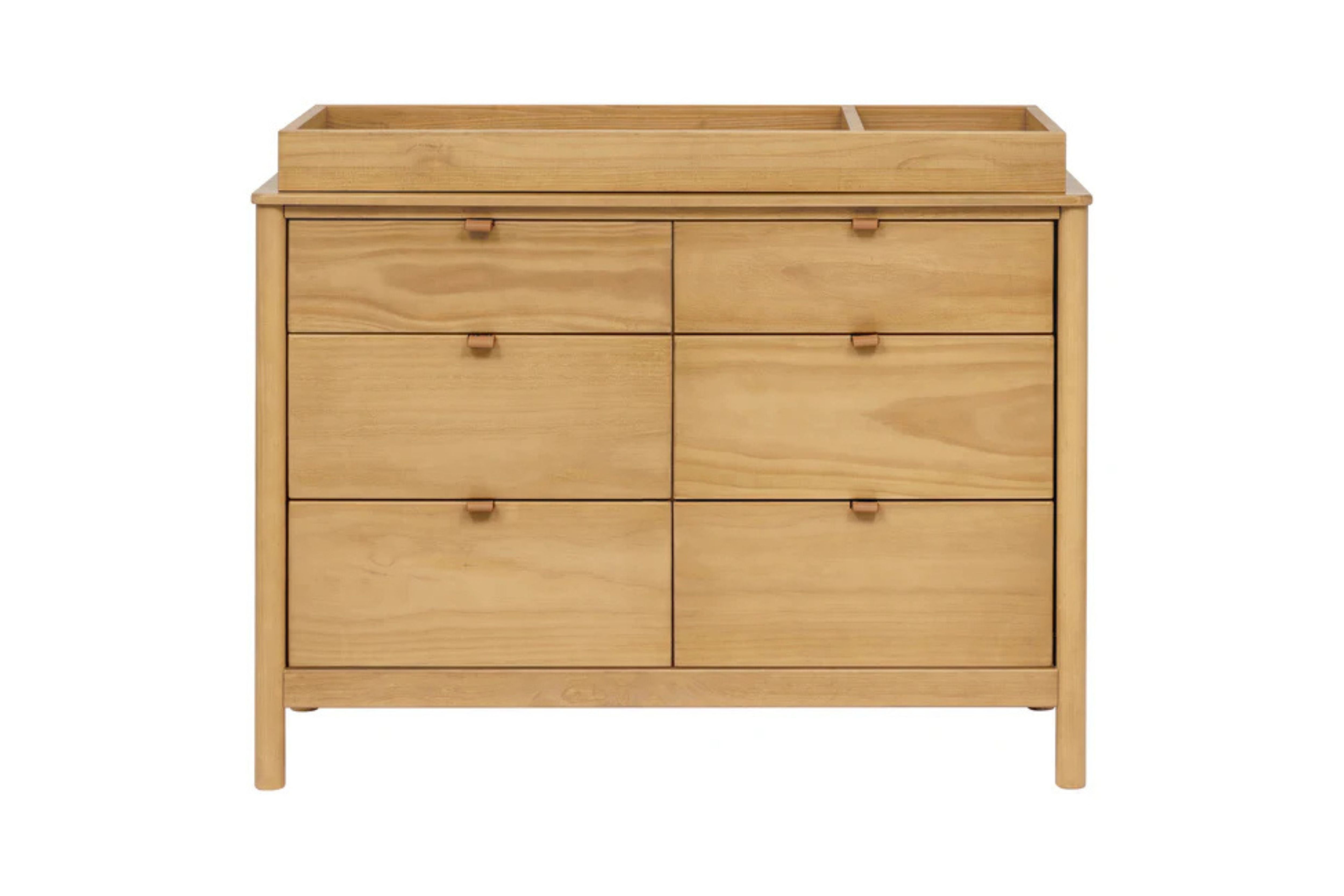 Babyletto Bondi 6-Drawer Assembled Dresser #color_honey