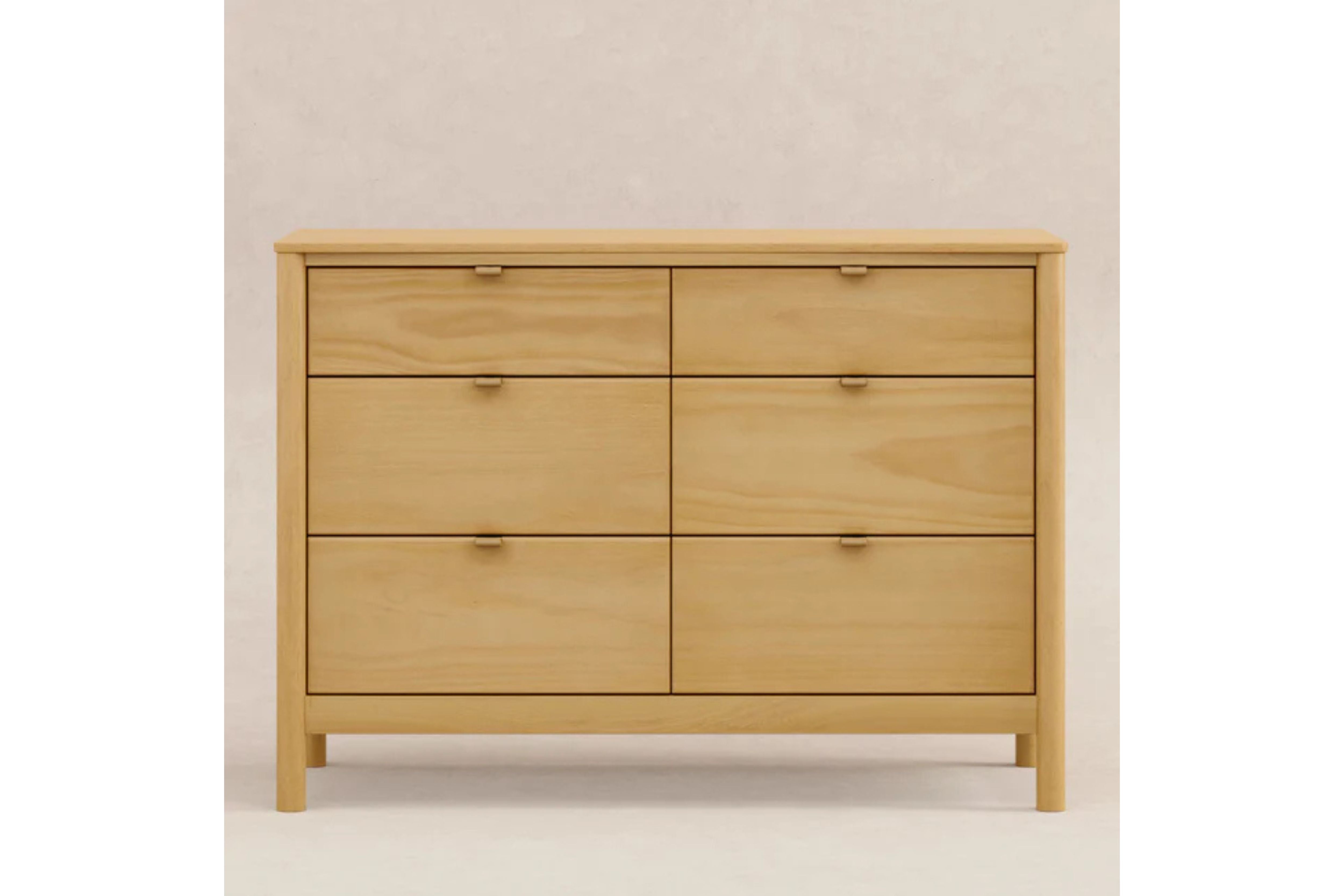 Babyletto Bondi 6-Drawer Assembled Dresser #color_honey