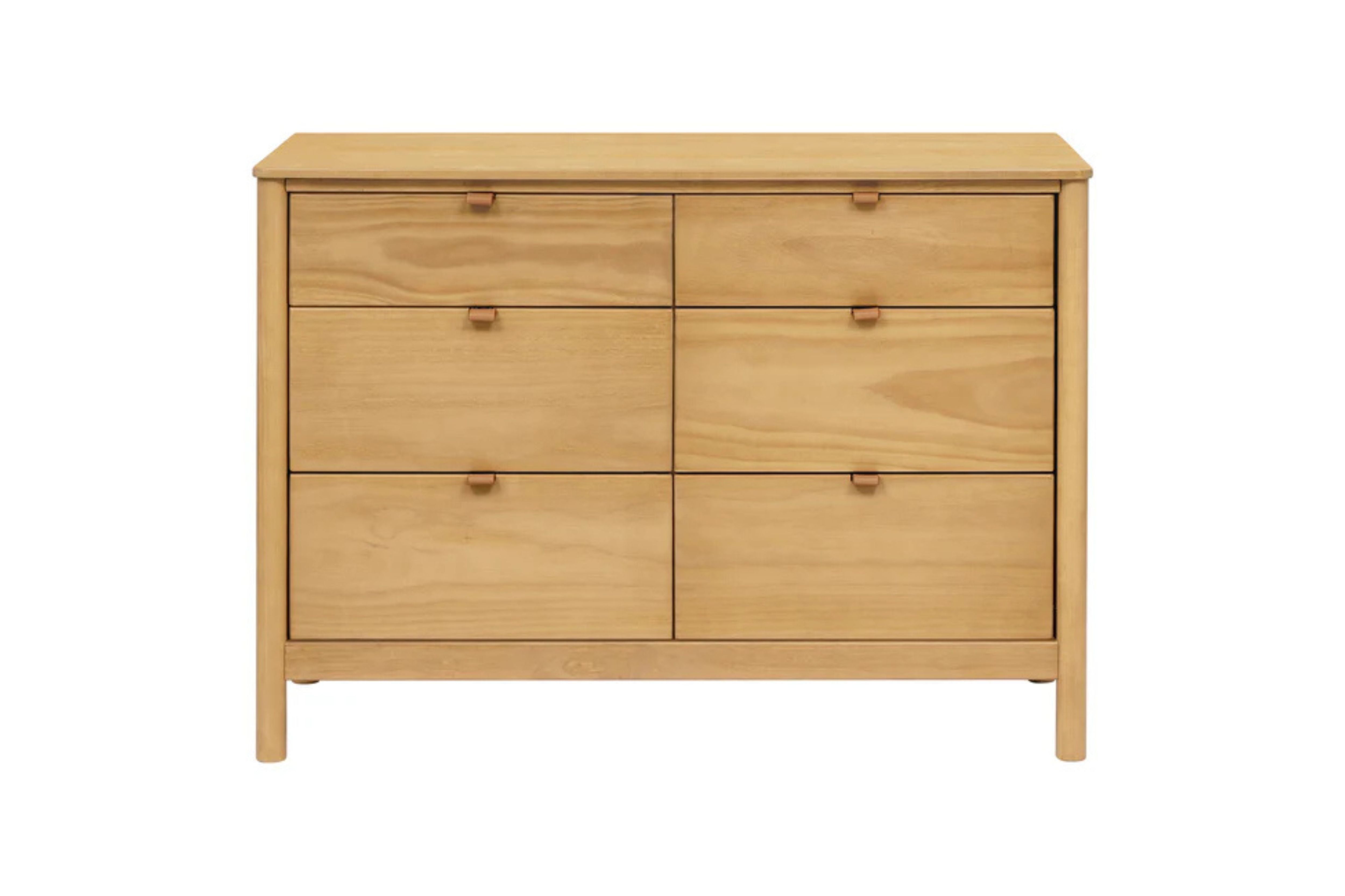 Babyletto Bondi 6-Drawer Assembled Dresser #color_honey