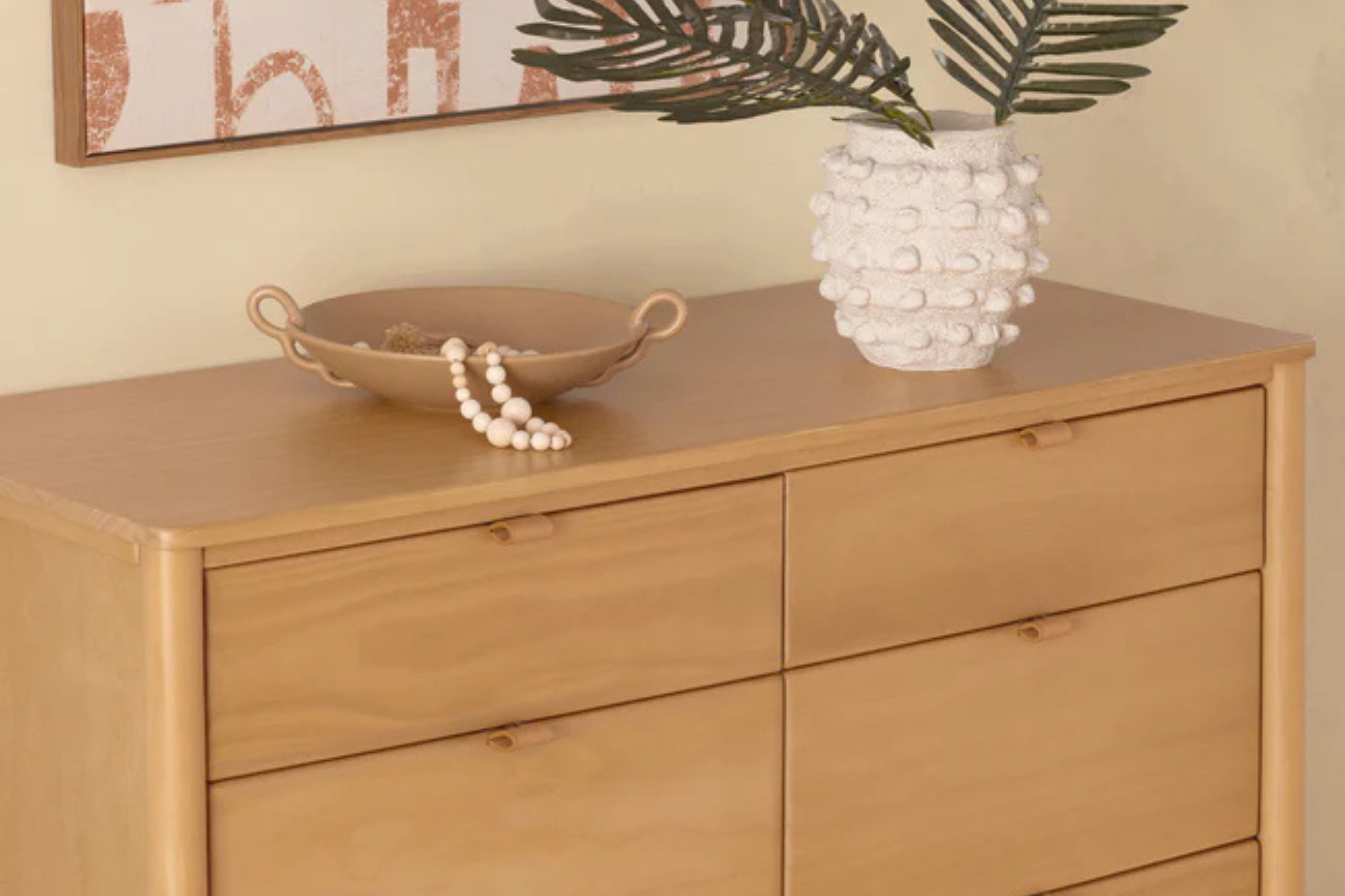 Babyletto Bondi 6-Drawer Assembled Dresser #color_honey
