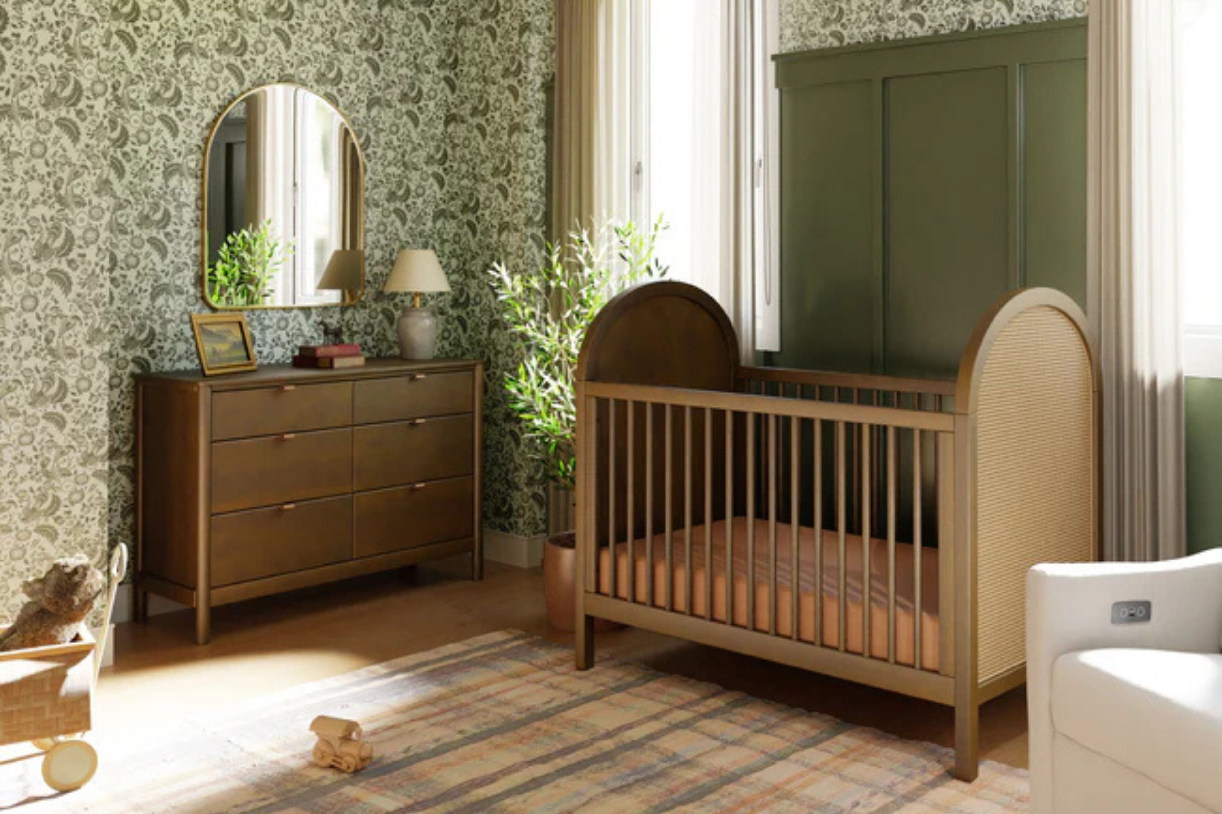 Babyletto Bondi 6-Drawer Assembled Dresser #color_walnut