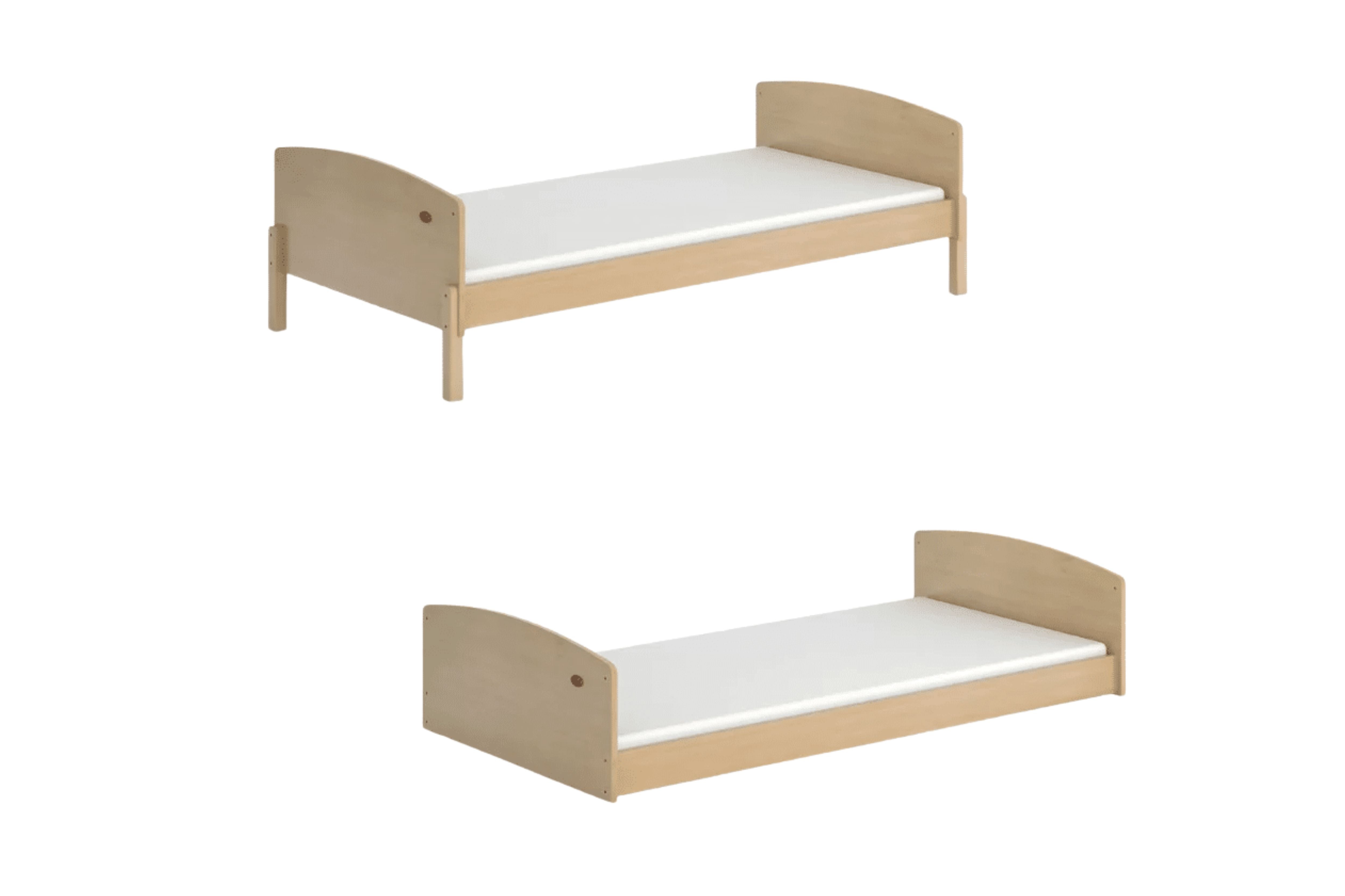 Different configuration of the Boori Matilda Single Floor Bed
