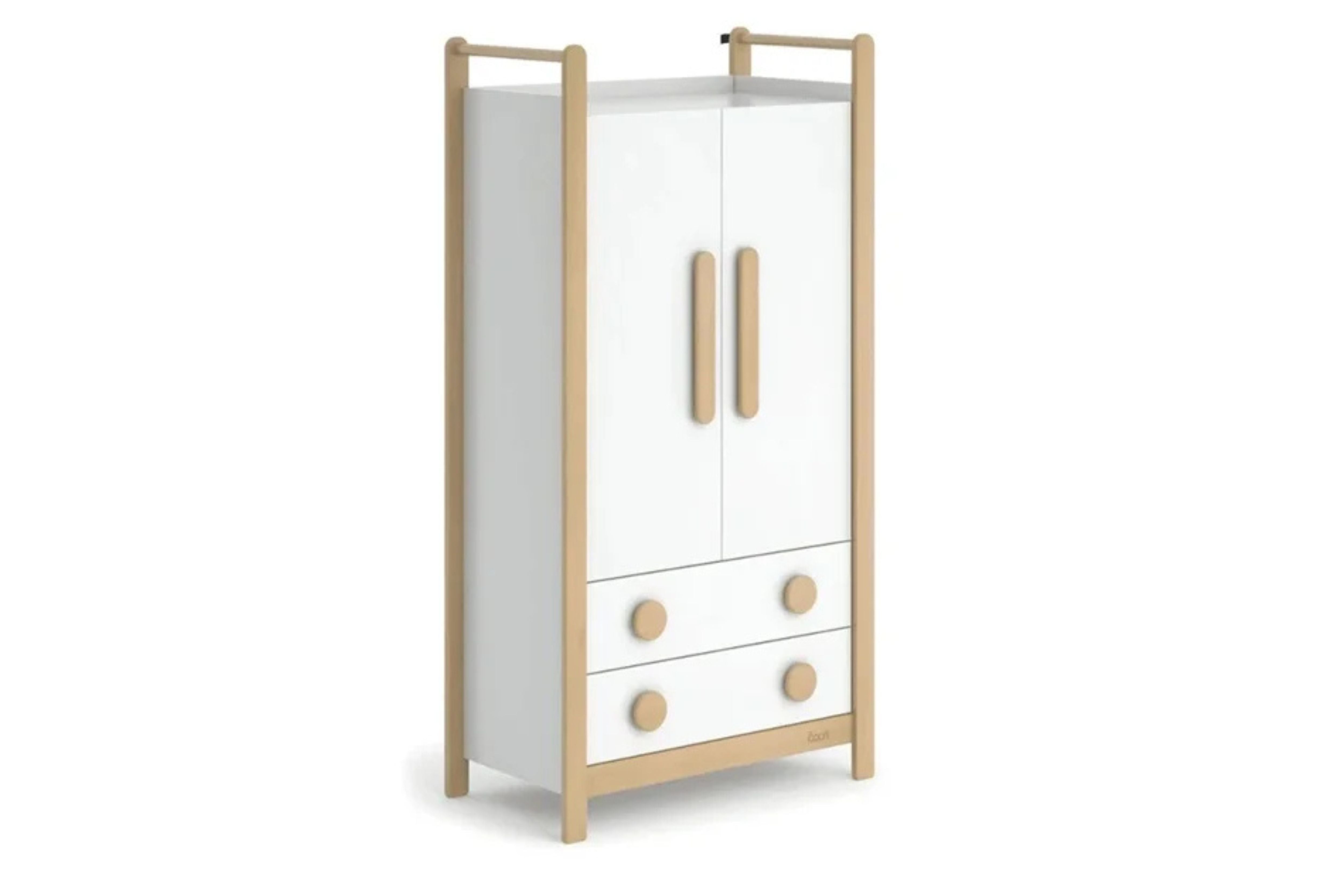Boori Tidy 2 Door Wardrobe with 2 Drawers