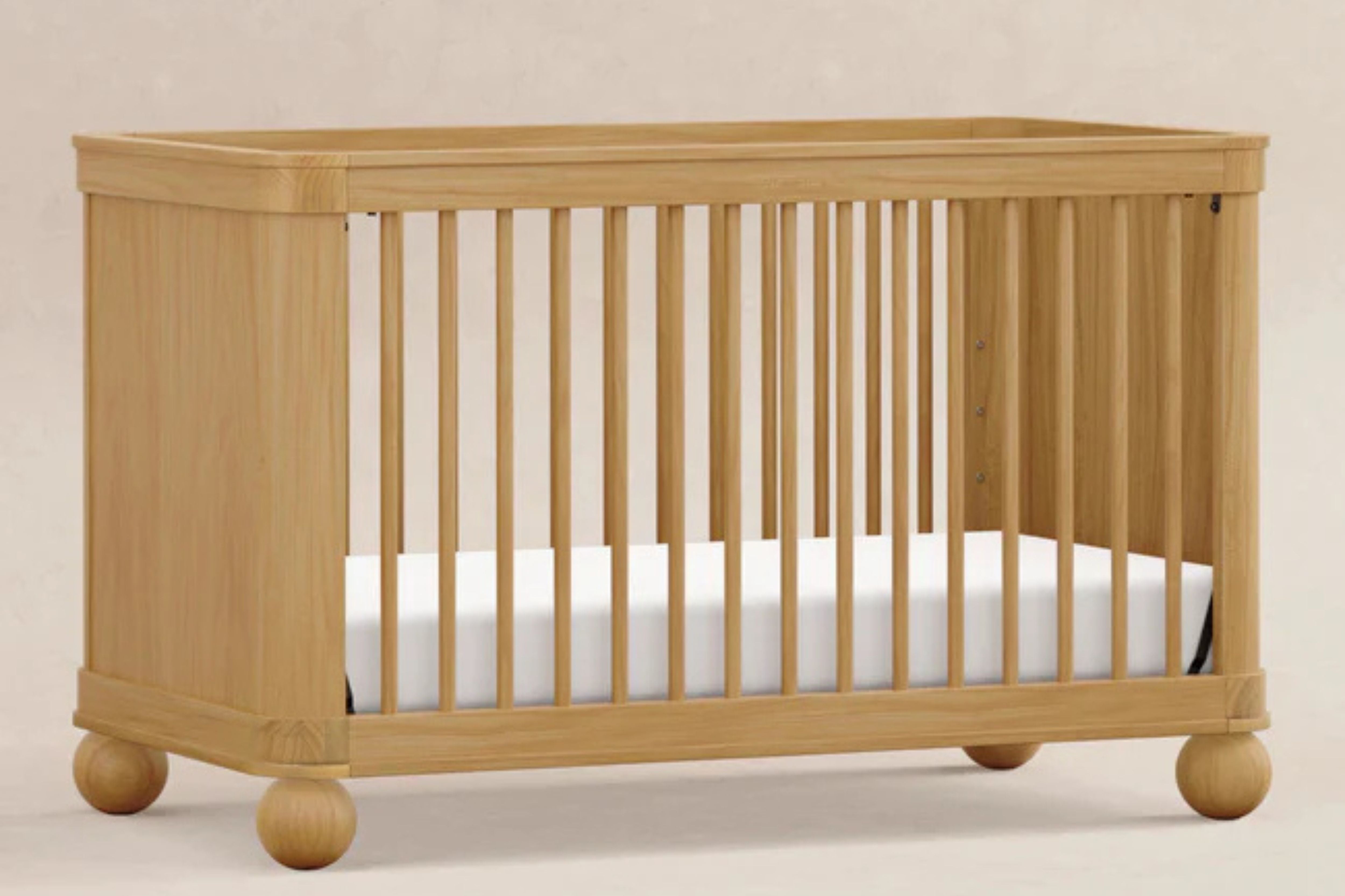 Namesake Crosby 3-in-1 Convertible Crib in Honey #color_honey