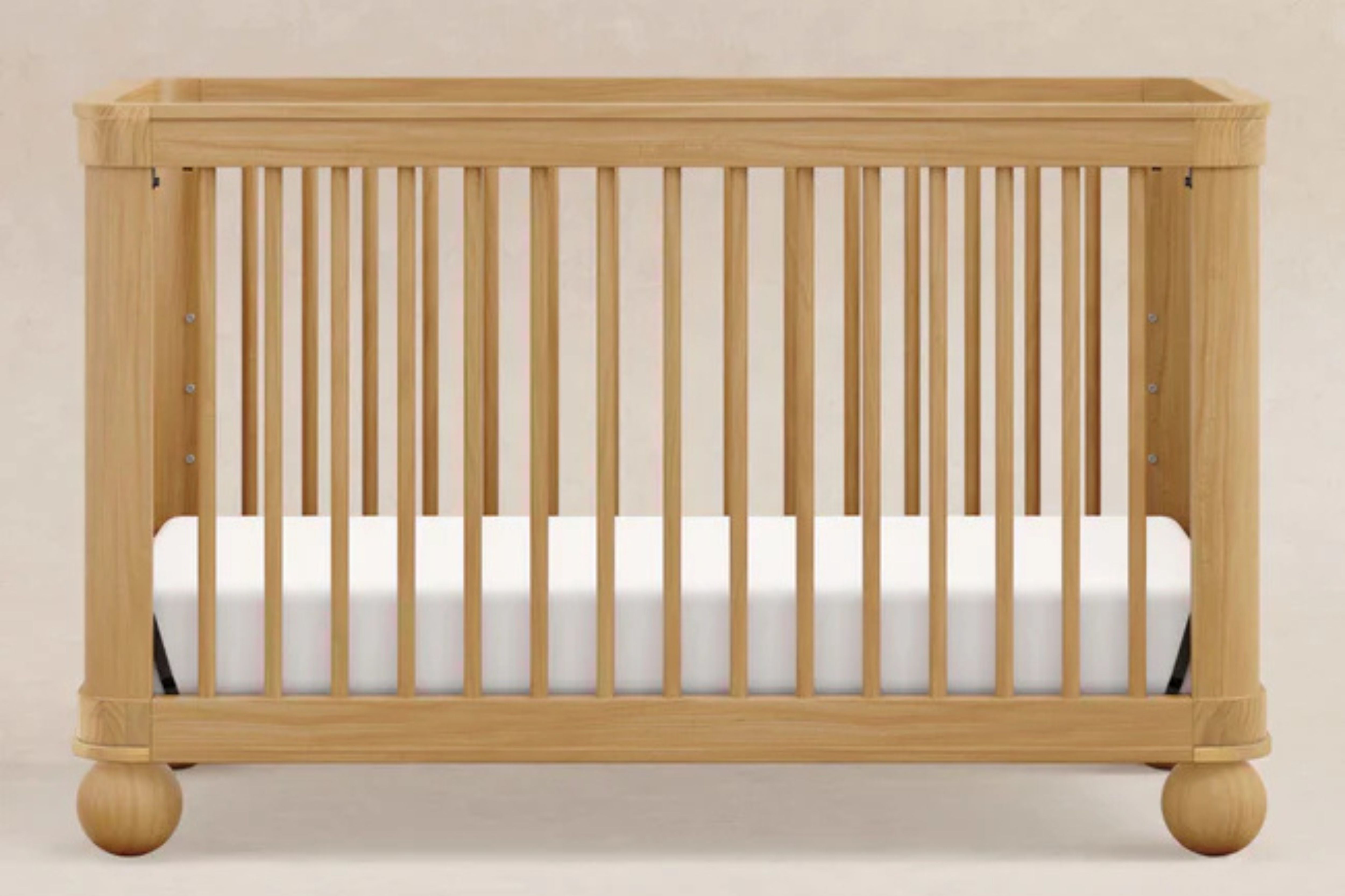 Namesake Crosby 3-in-1 Convertible Crib in Honey #color_honey