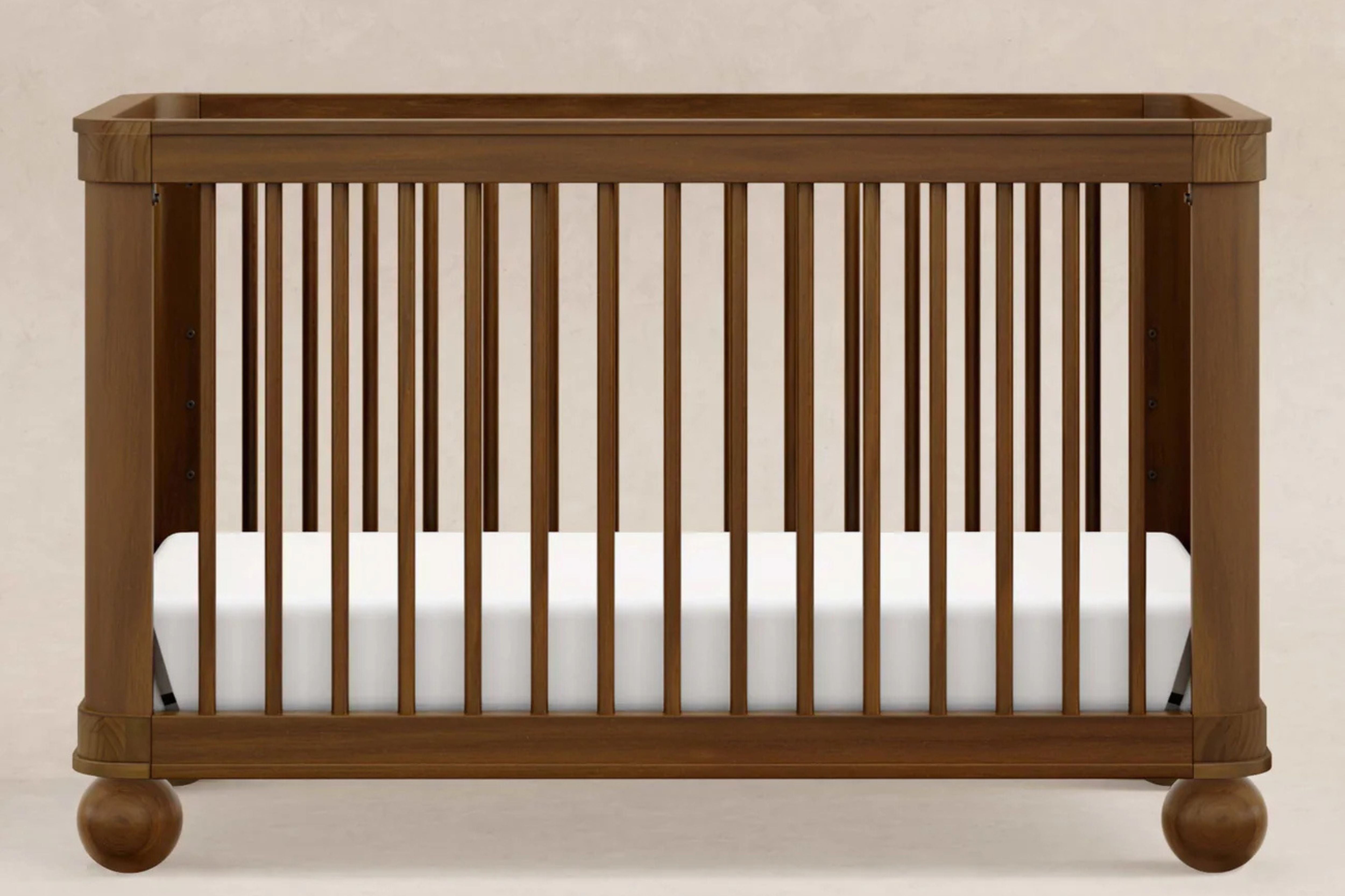 Namesake Crosby 3-in-1 Convertible Crib in Walnut #color_walnut