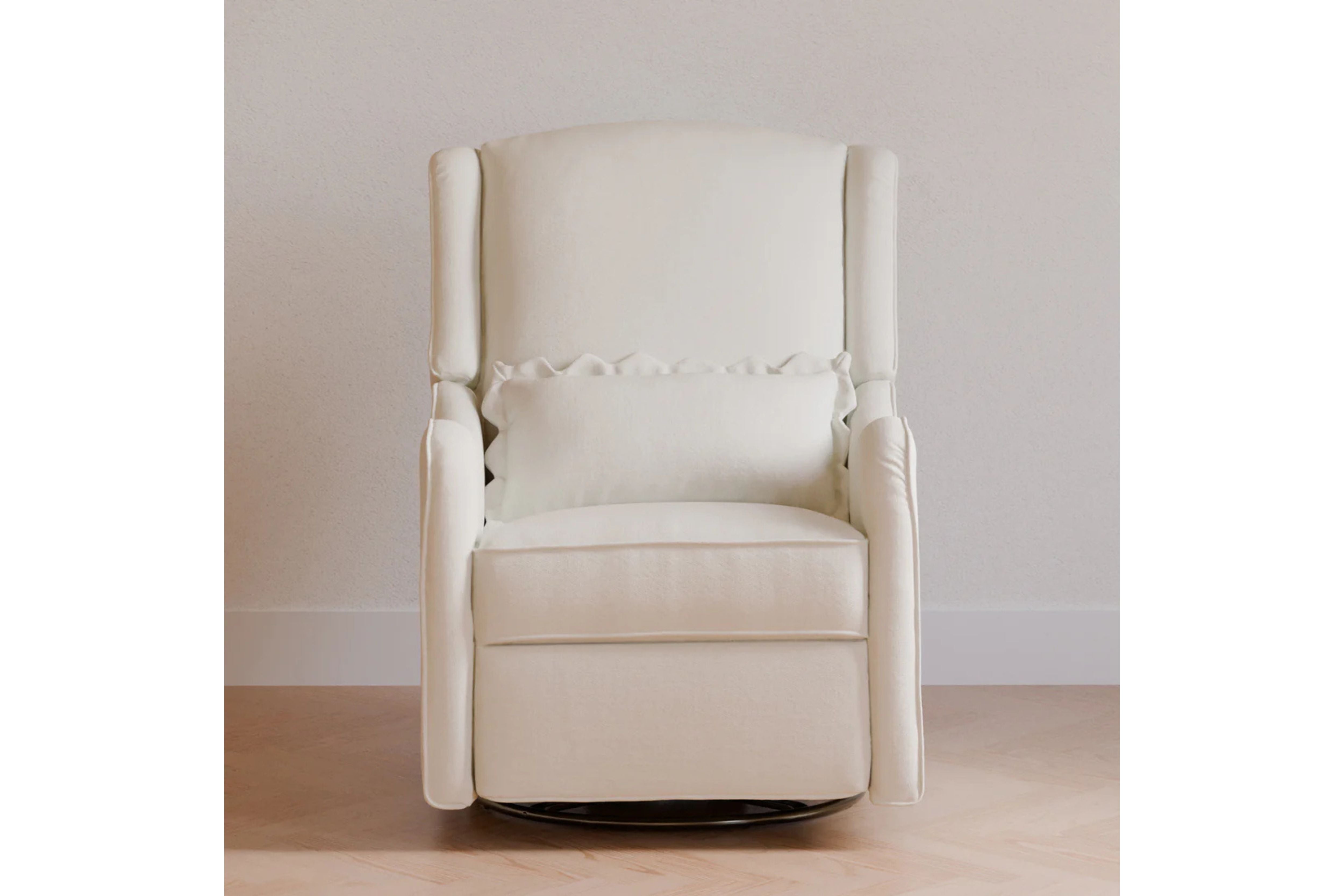 Devon Recliner and Swivel Glider Nursing Chair #color_cream