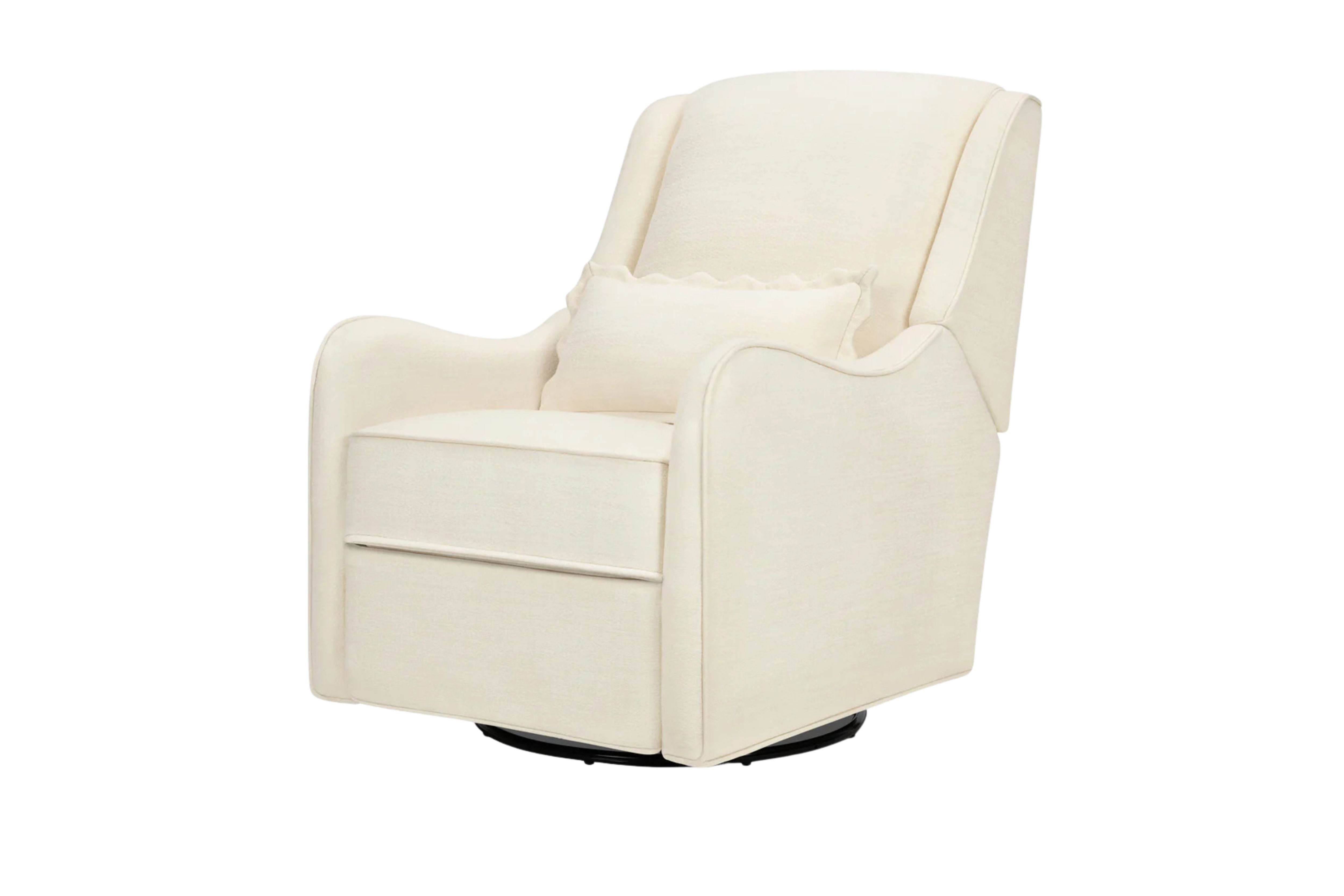 Devon Recliner and Swivel Glider Nursing Chair in Cream #color_cream